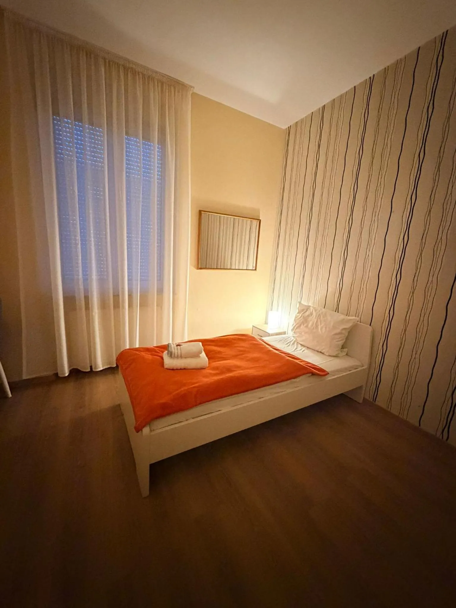 Bed in Hotel Deutscher Hof