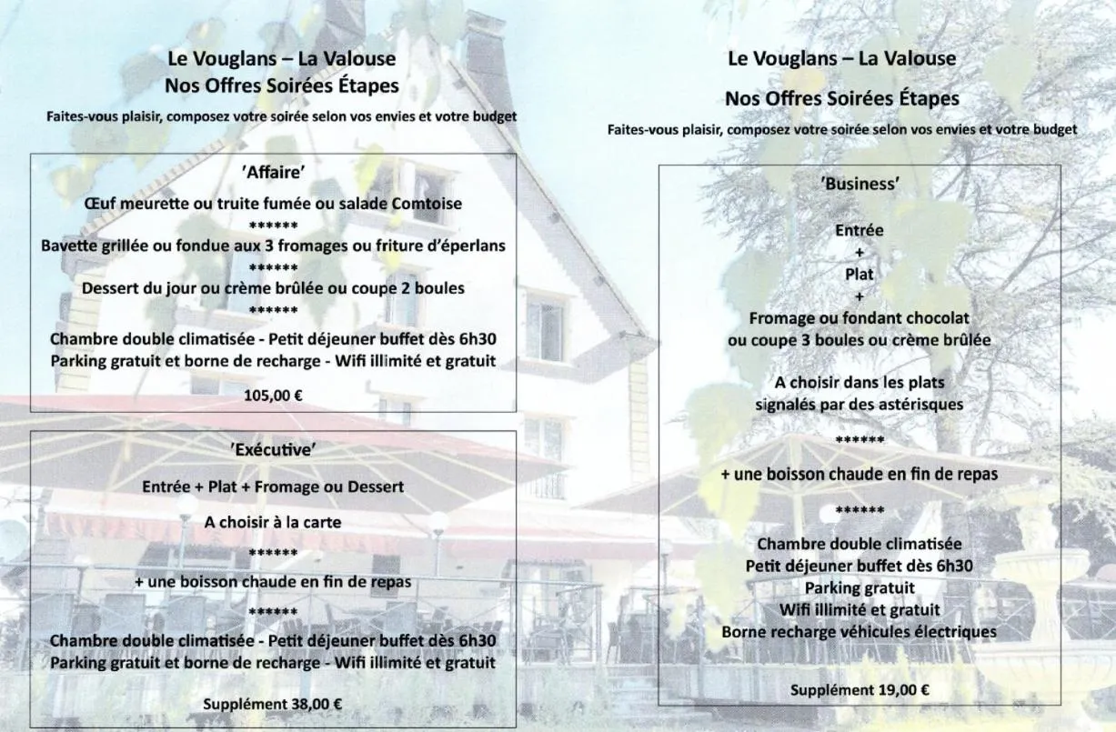 Restaurant/places to eat in Hôtel Le Vouglans - Restaurant La Valouse