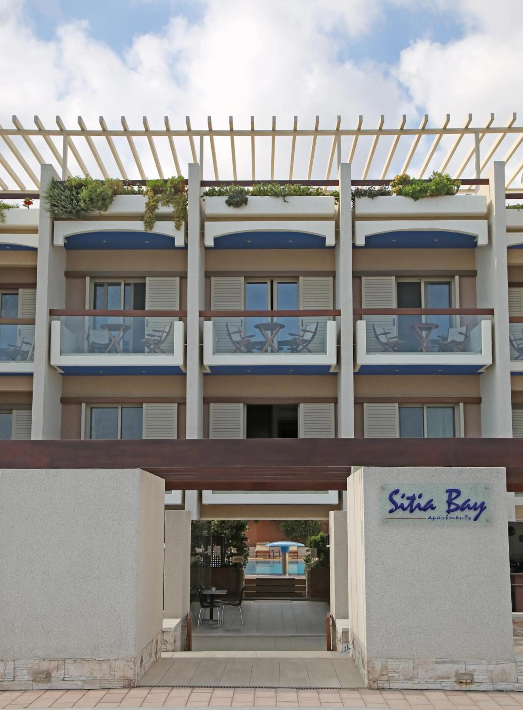 Property building in Sitia Bay