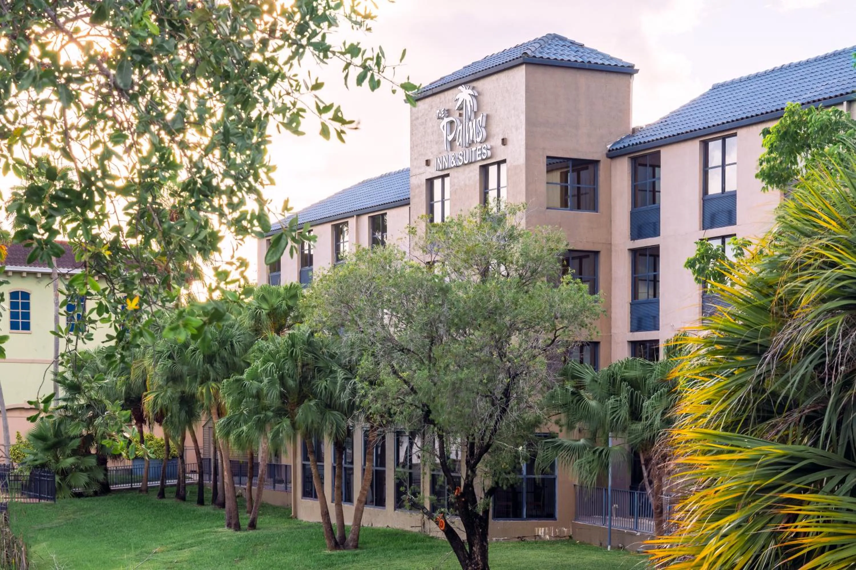 Garden in The Palms Inn & Suites Miami, Kendall, FL