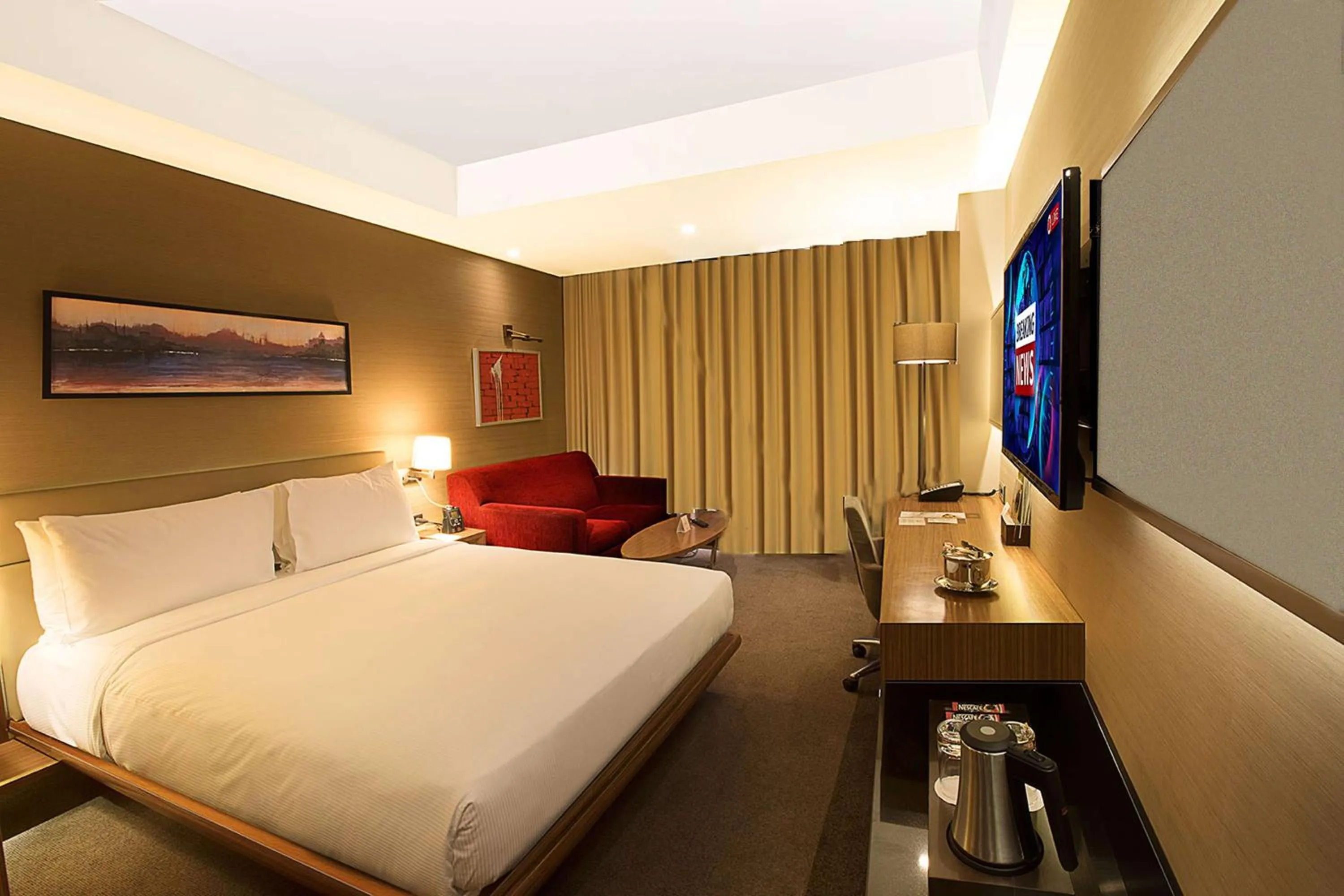Bedroom, Bed in DoubleTree By Hilton Istanbul - Old Town
