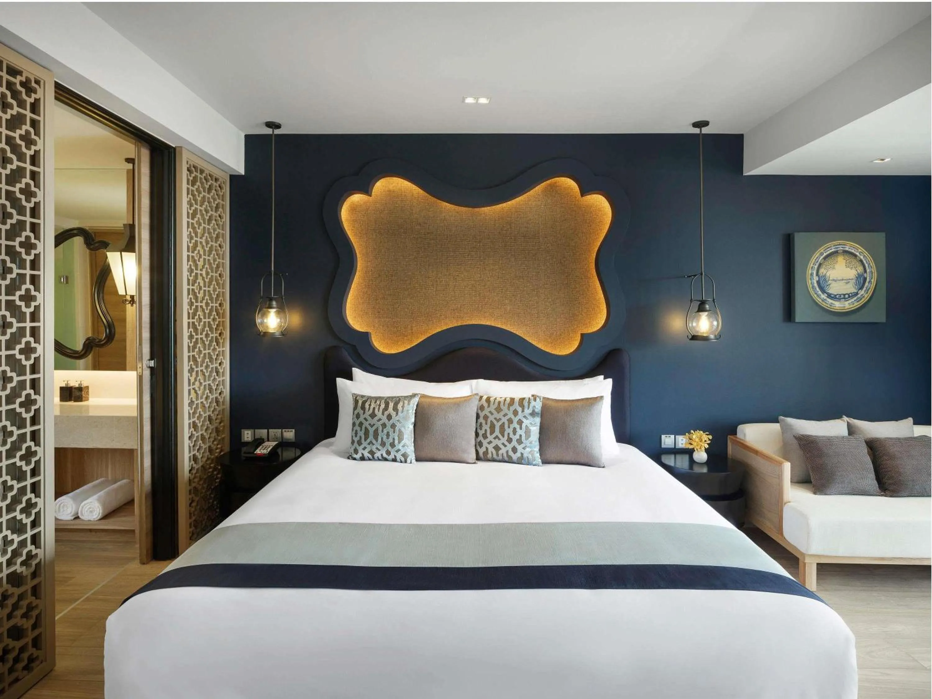 Bedroom, Bed in Avista Grande Phuket Karon - MGallery