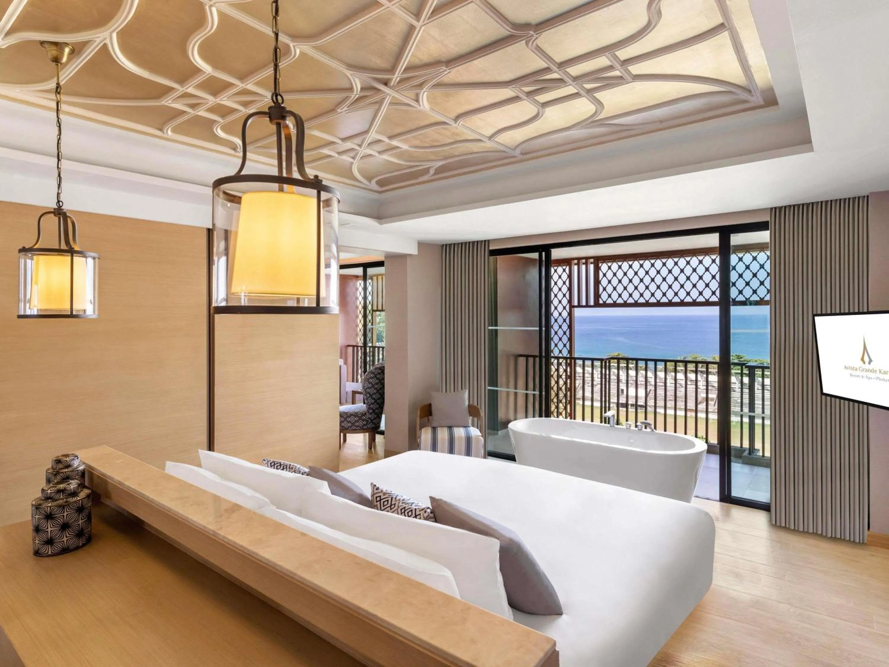 Bedroom, Bed in Avista Grande Phuket Karon - MGallery