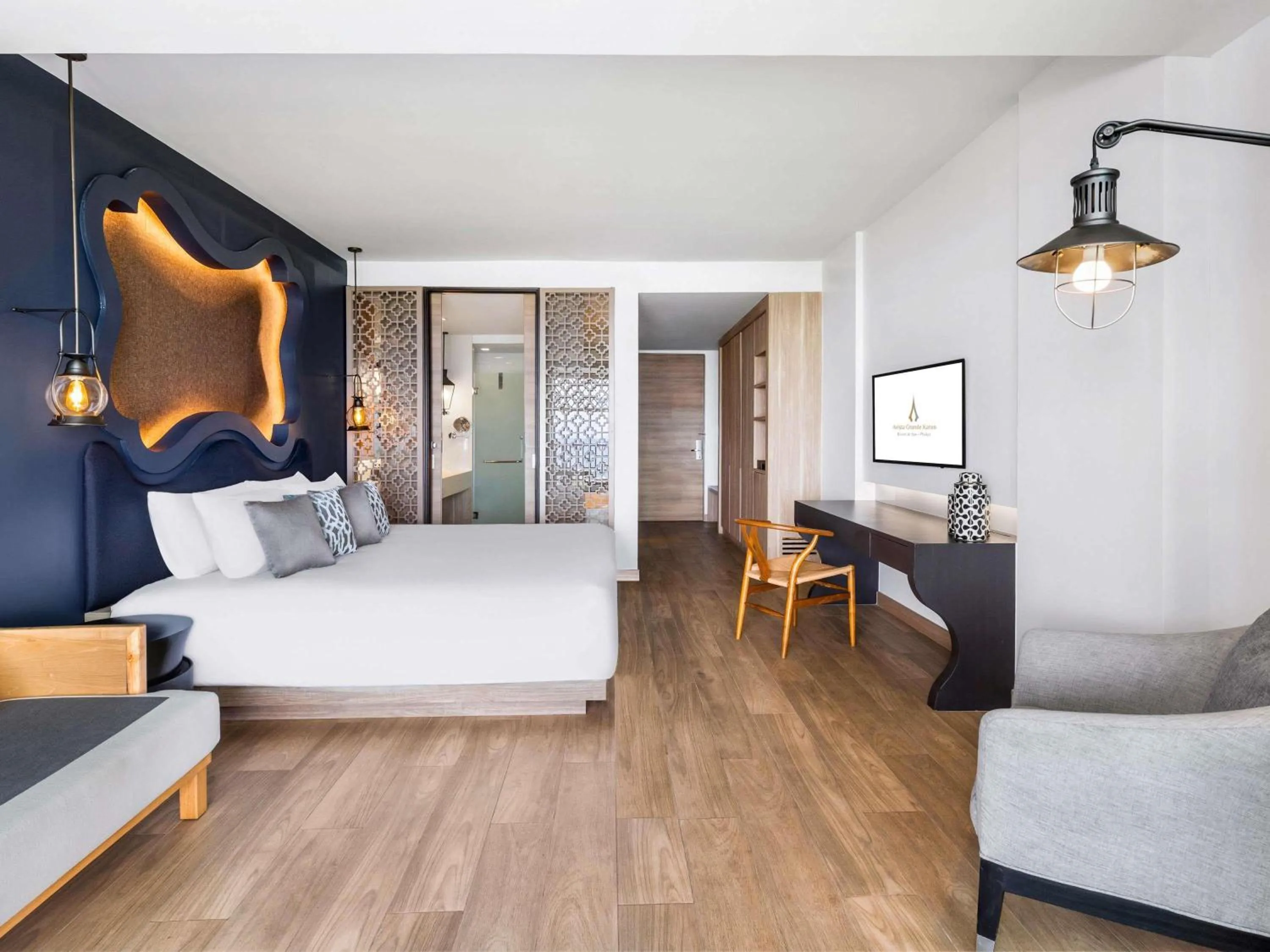 Bedroom, Bed in Avista Grande Phuket Karon - MGallery