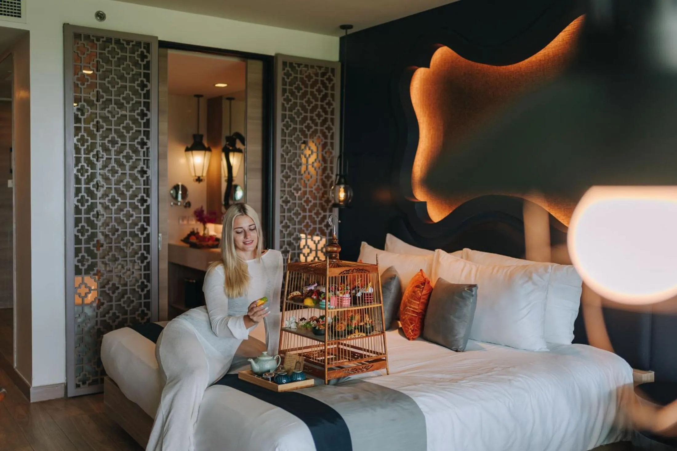 room service, Bed in Avista Grande Phuket Karon - MGallery