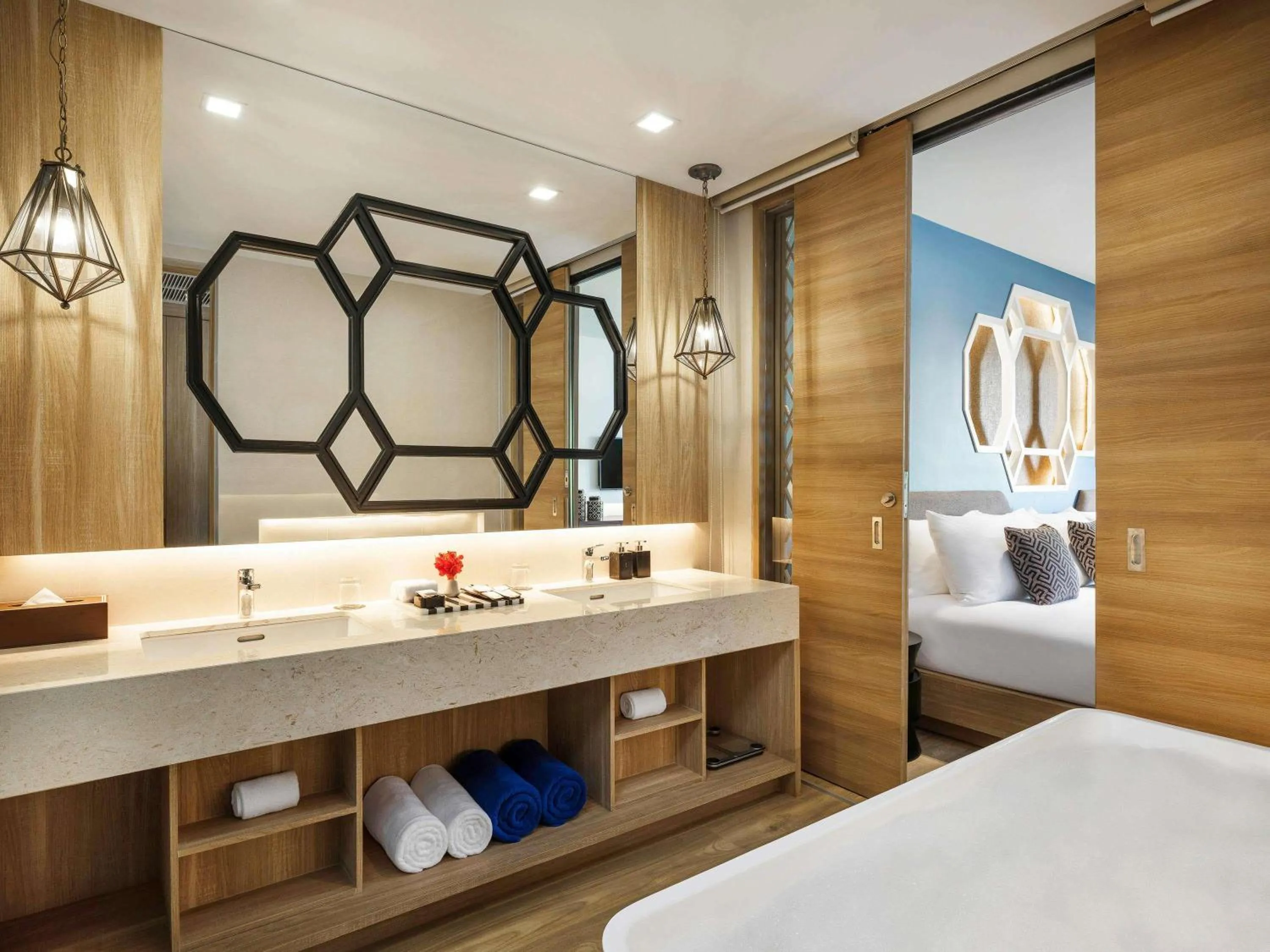 Bedroom, Bed in Avista Grande Phuket Karon - MGallery