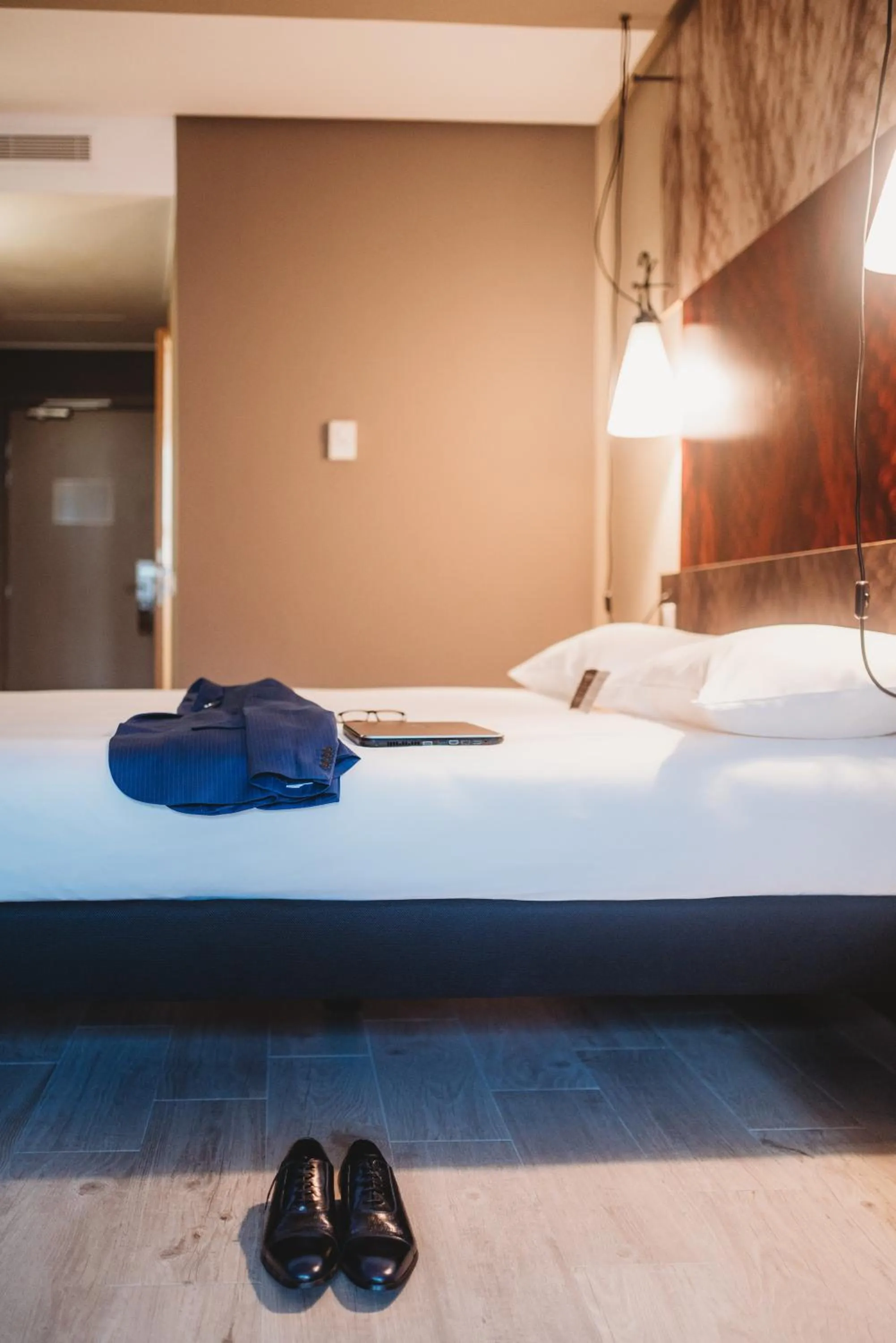 Bed in Ibis Mohammedia