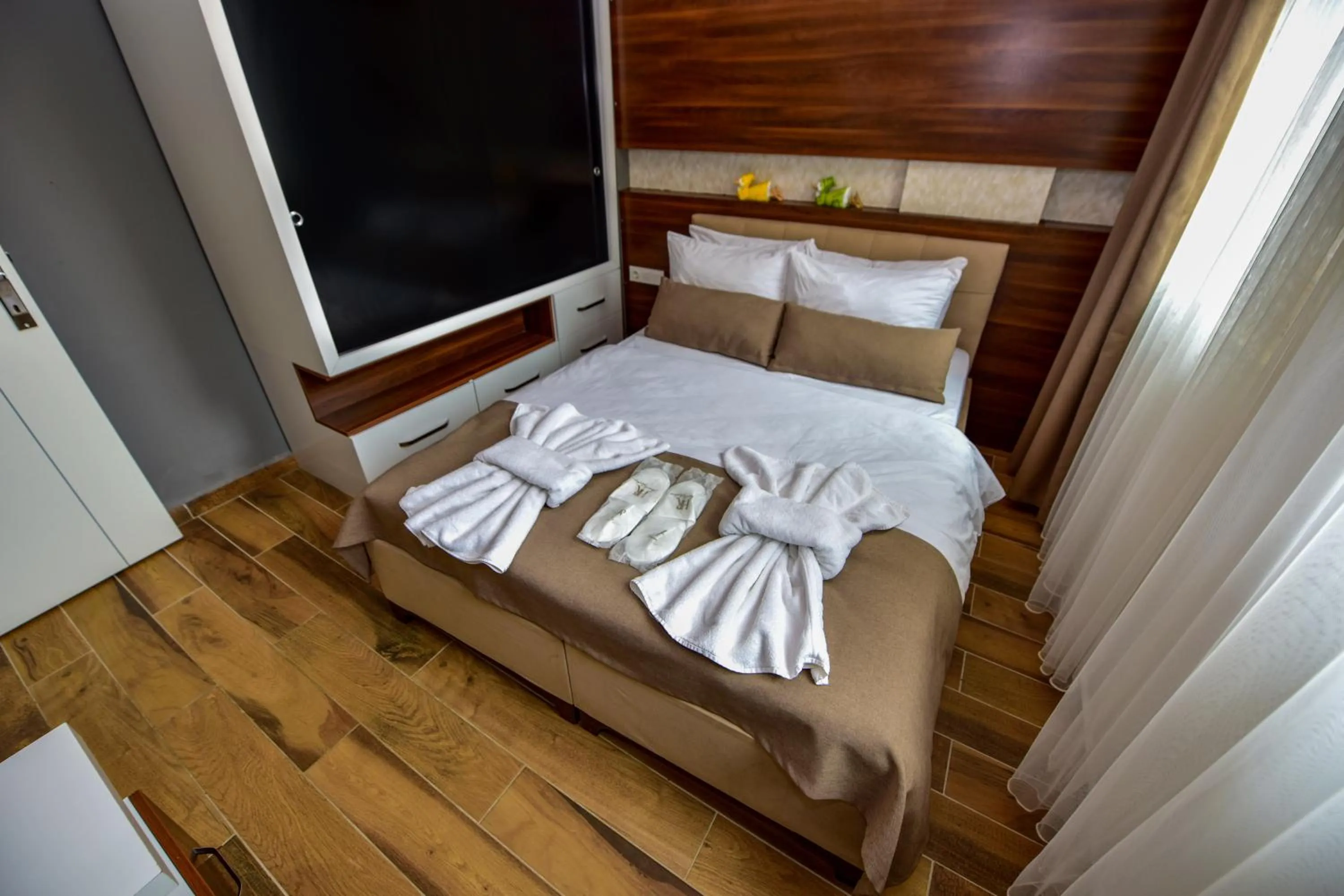 Communal lounge/ TV room, Bed in Hirande Uzungöl