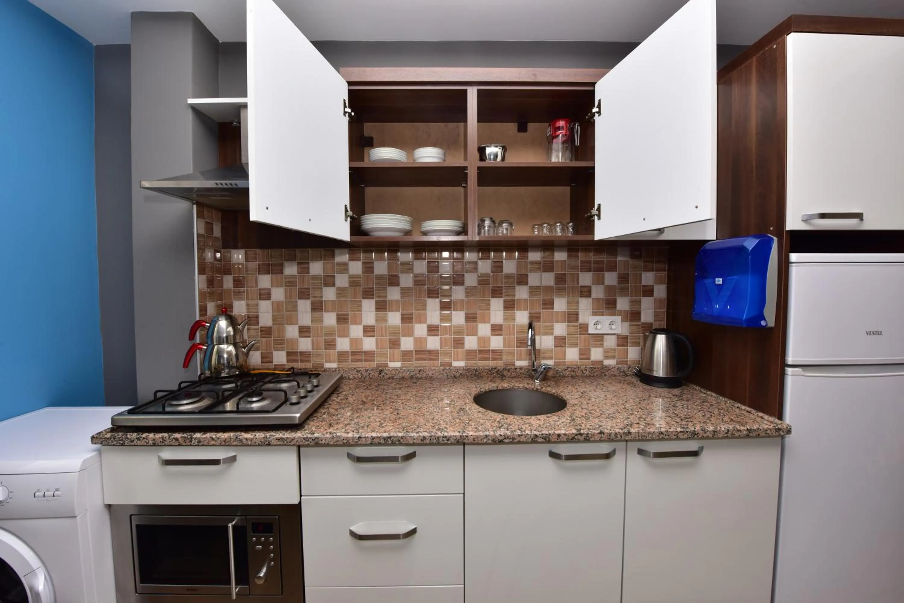 Kitchen or kitchenette in Hirande Uzungöl