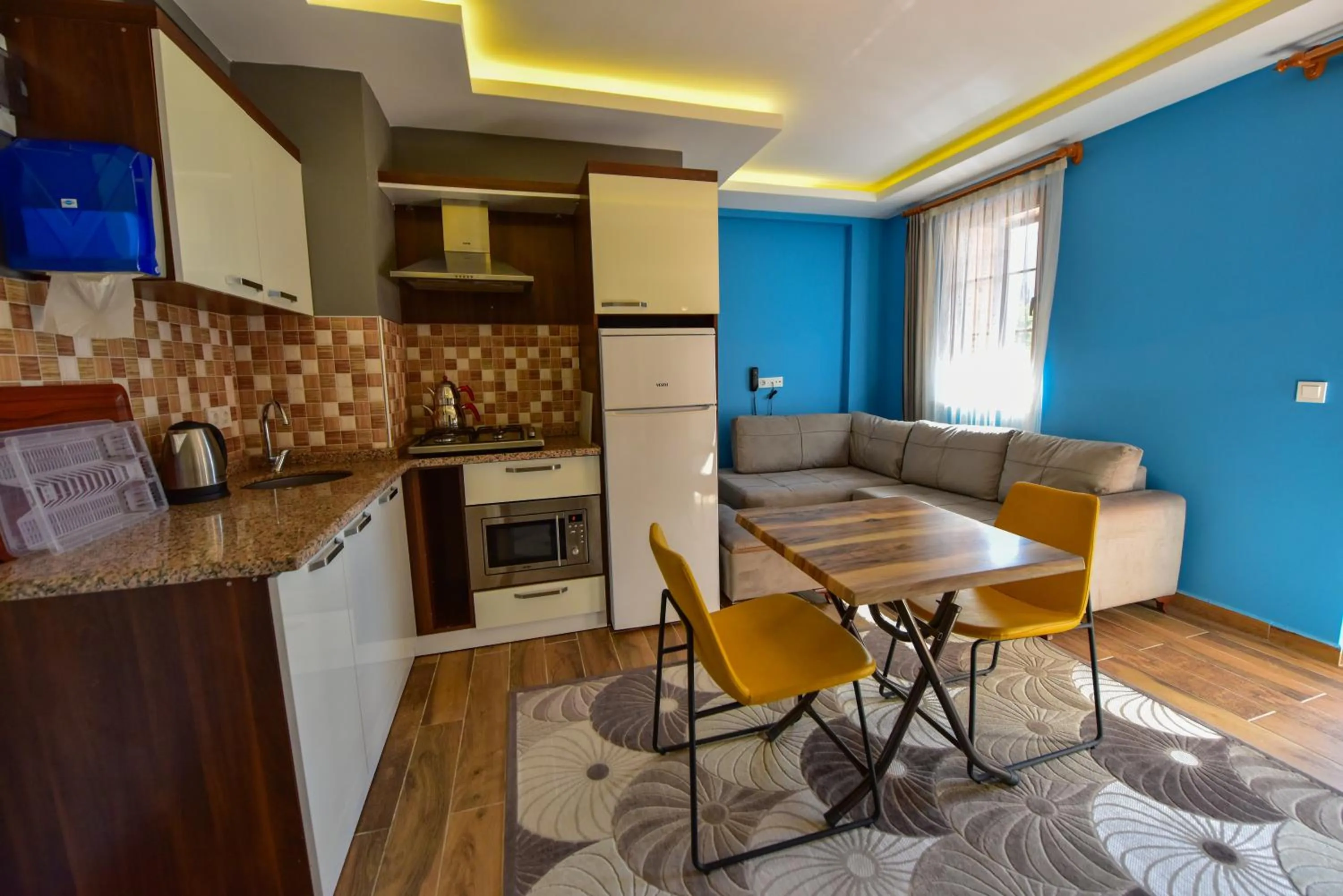 Kitchen or kitchenette in Hirande Uzungöl