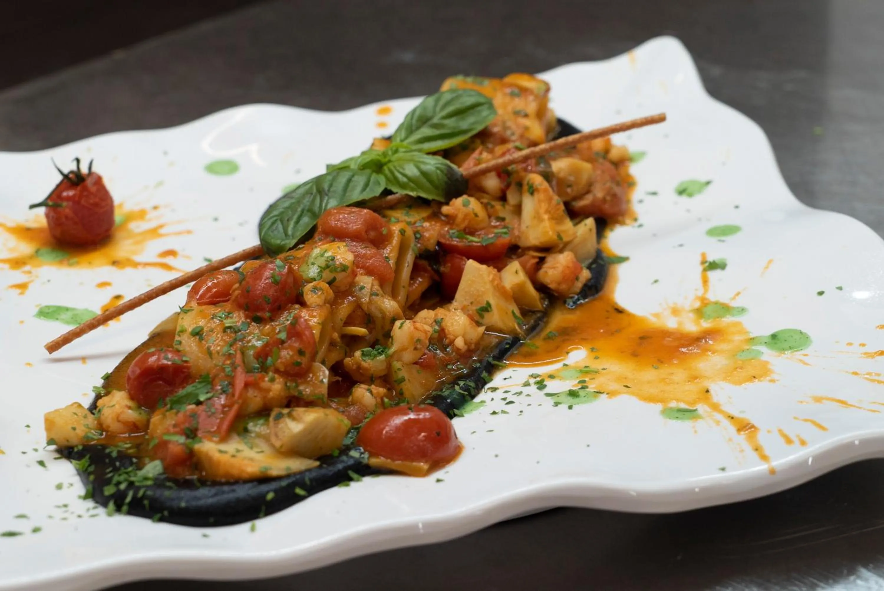 Food and drinks in B&B Il Casale di Federico