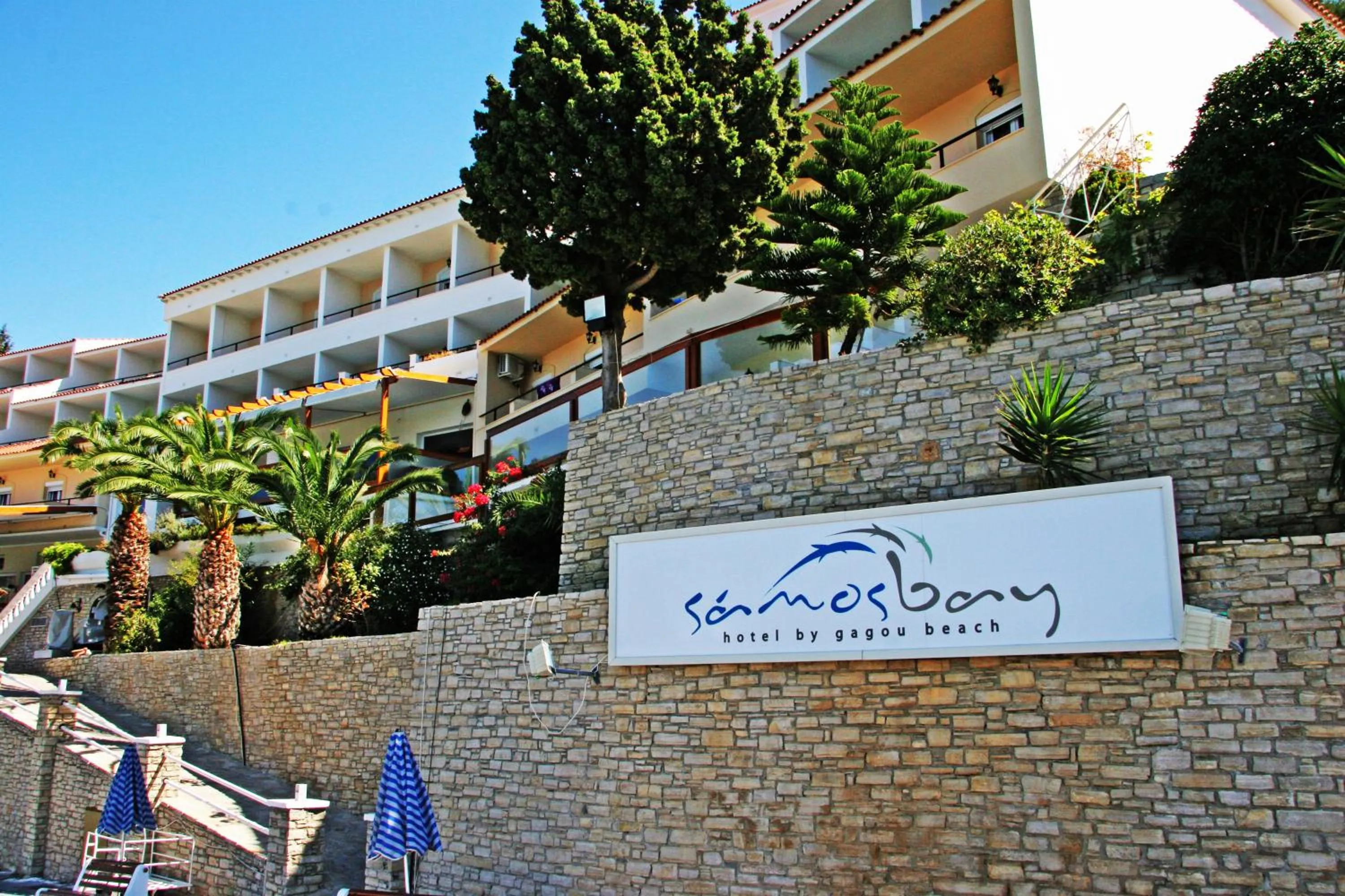 Property logo or sign in Samos Bay Hotel by Gagou Beach