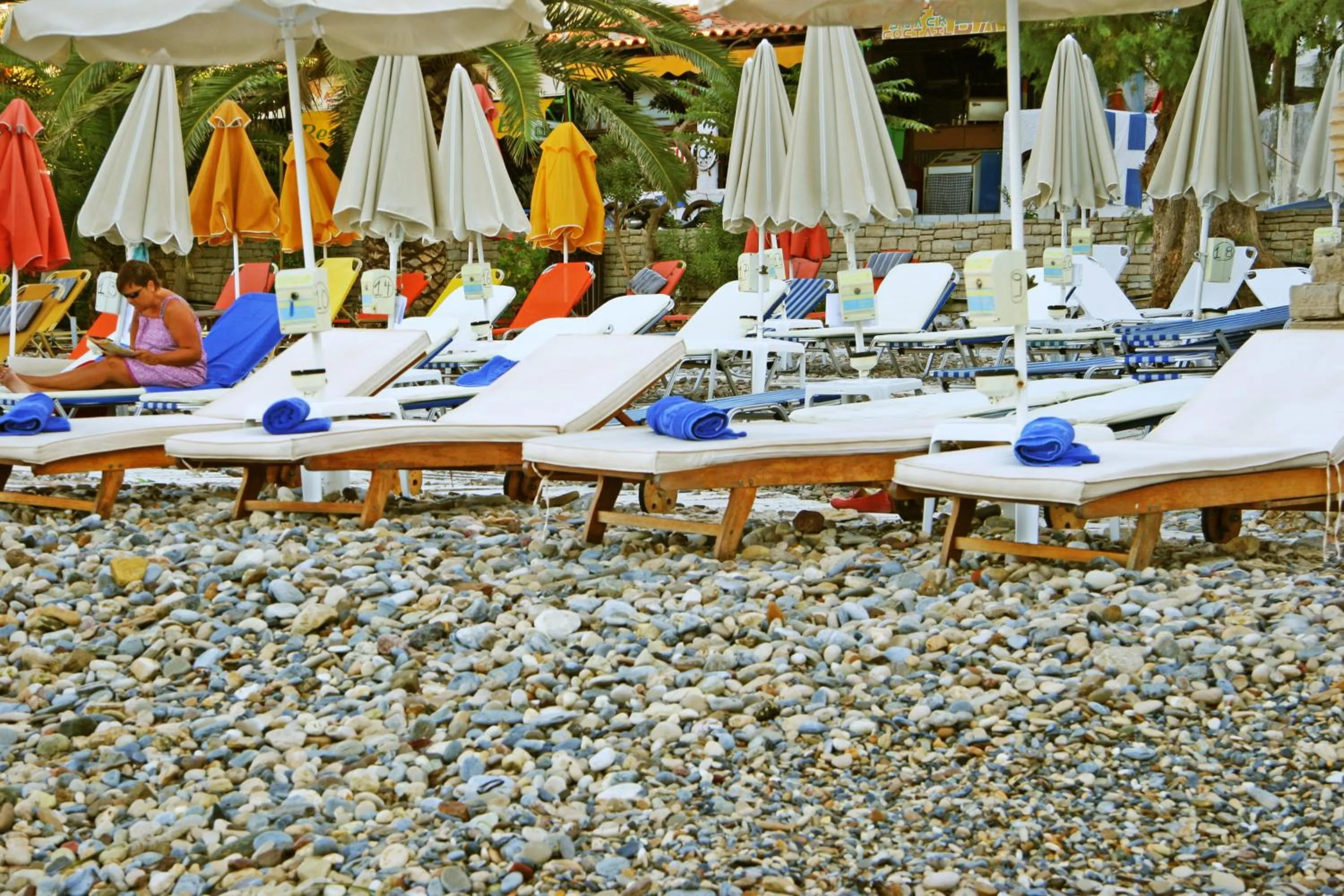Beach in Samos Bay Hotel by Gagou Beach
