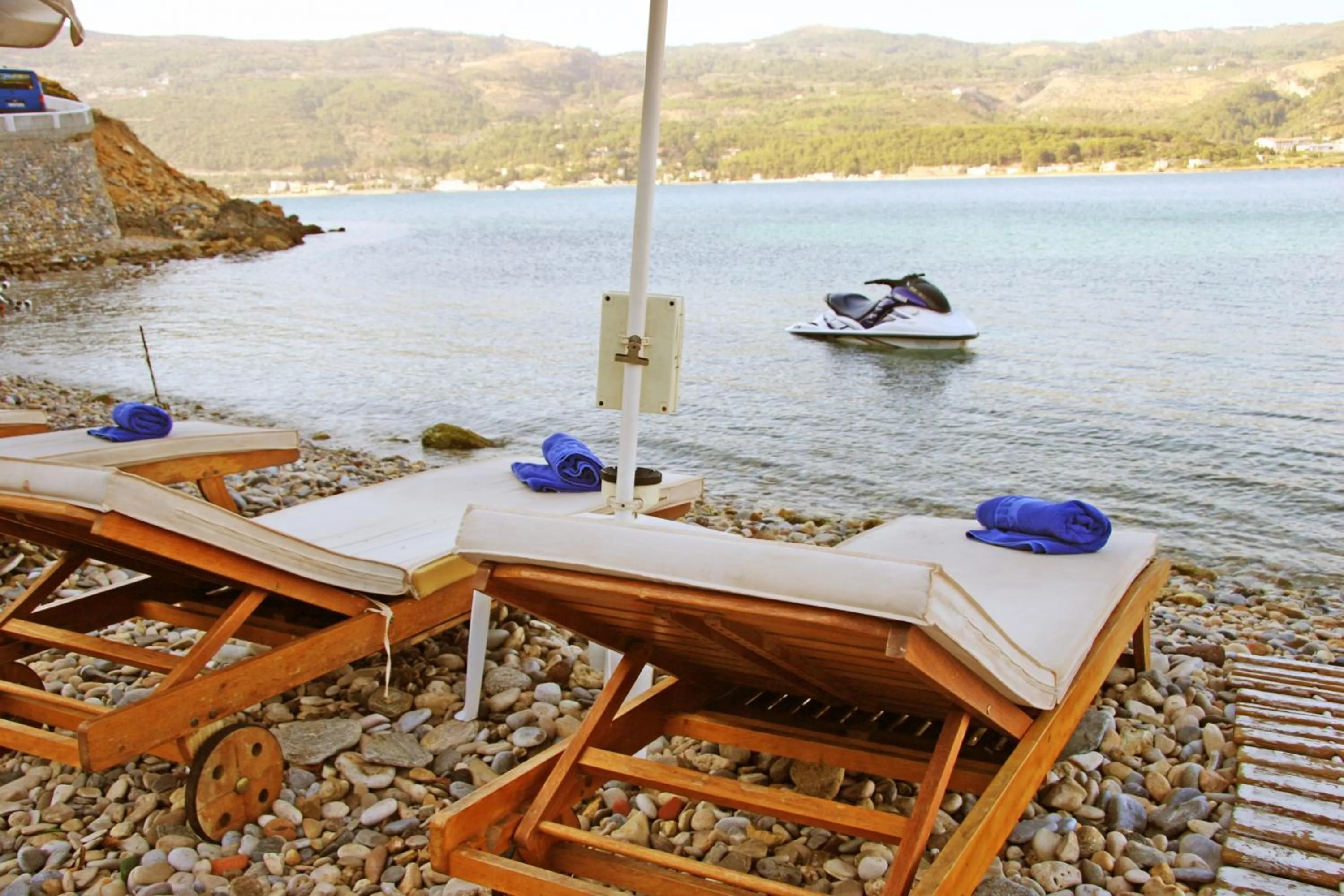 Beach in Samos Bay Hotel by Gagou Beach