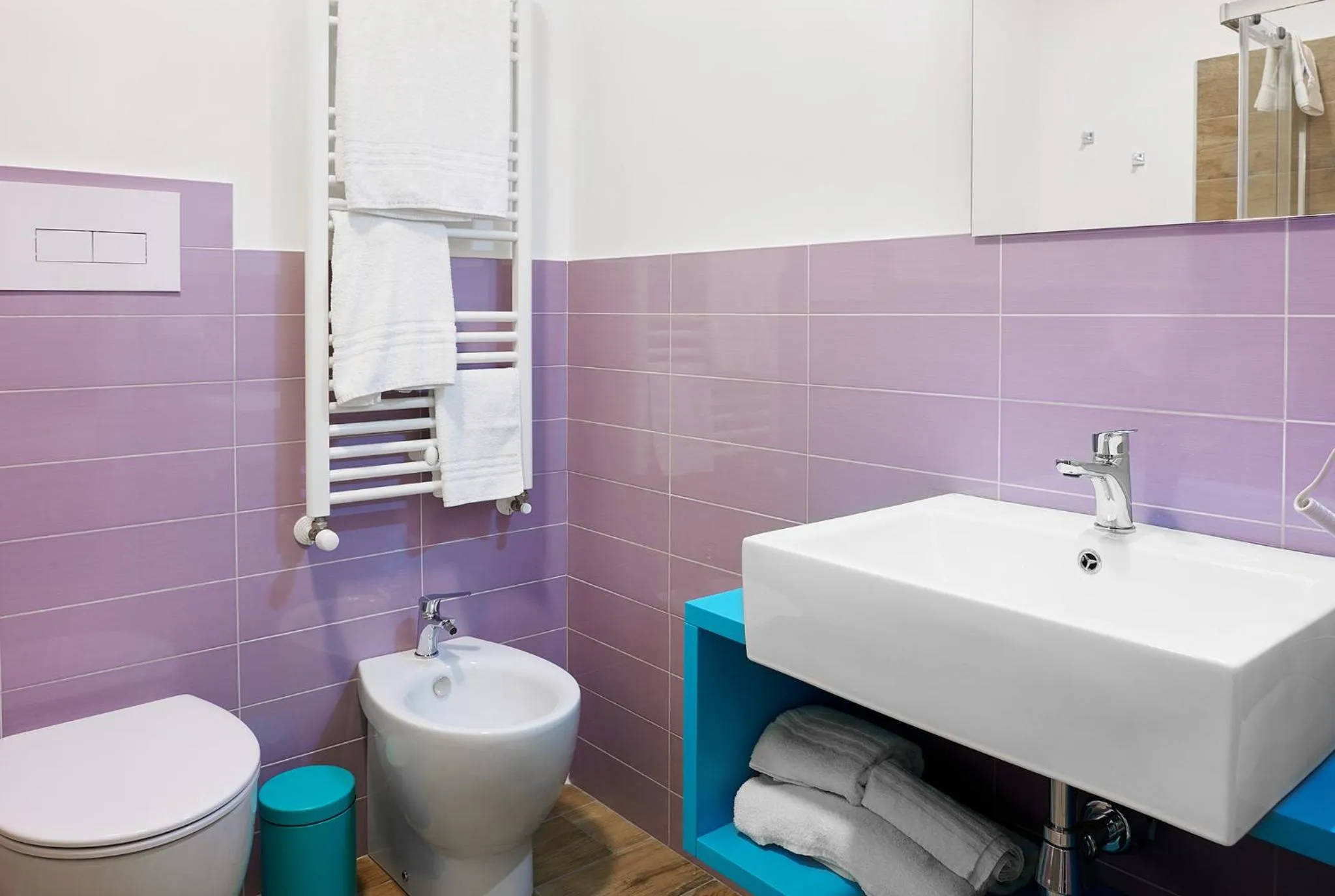 Bathroom in Ai Gradini Affittacamere