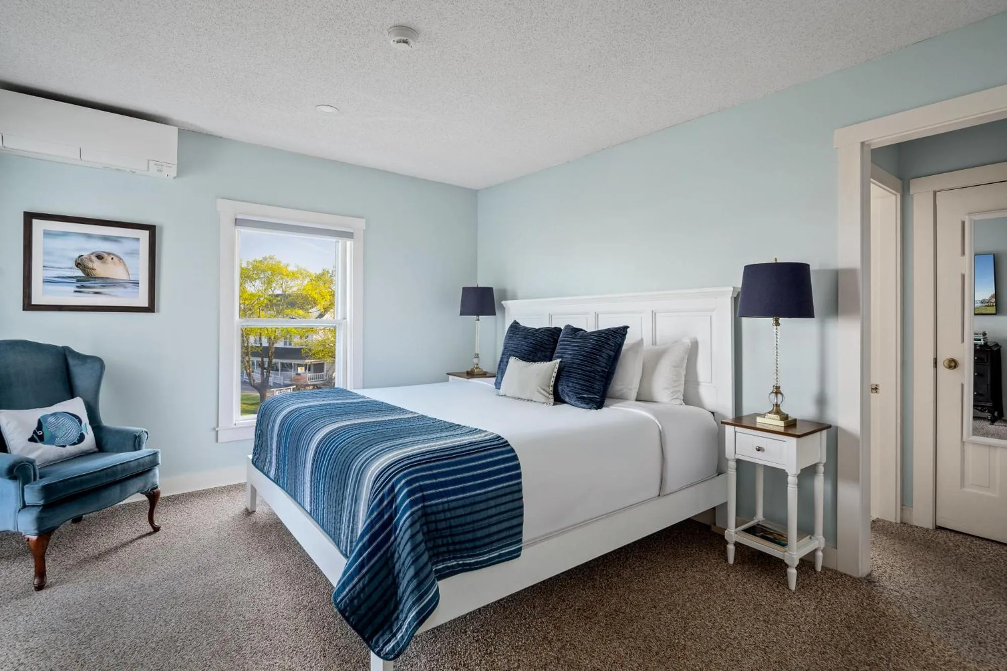 Bedroom in East Wind Inn & Suites