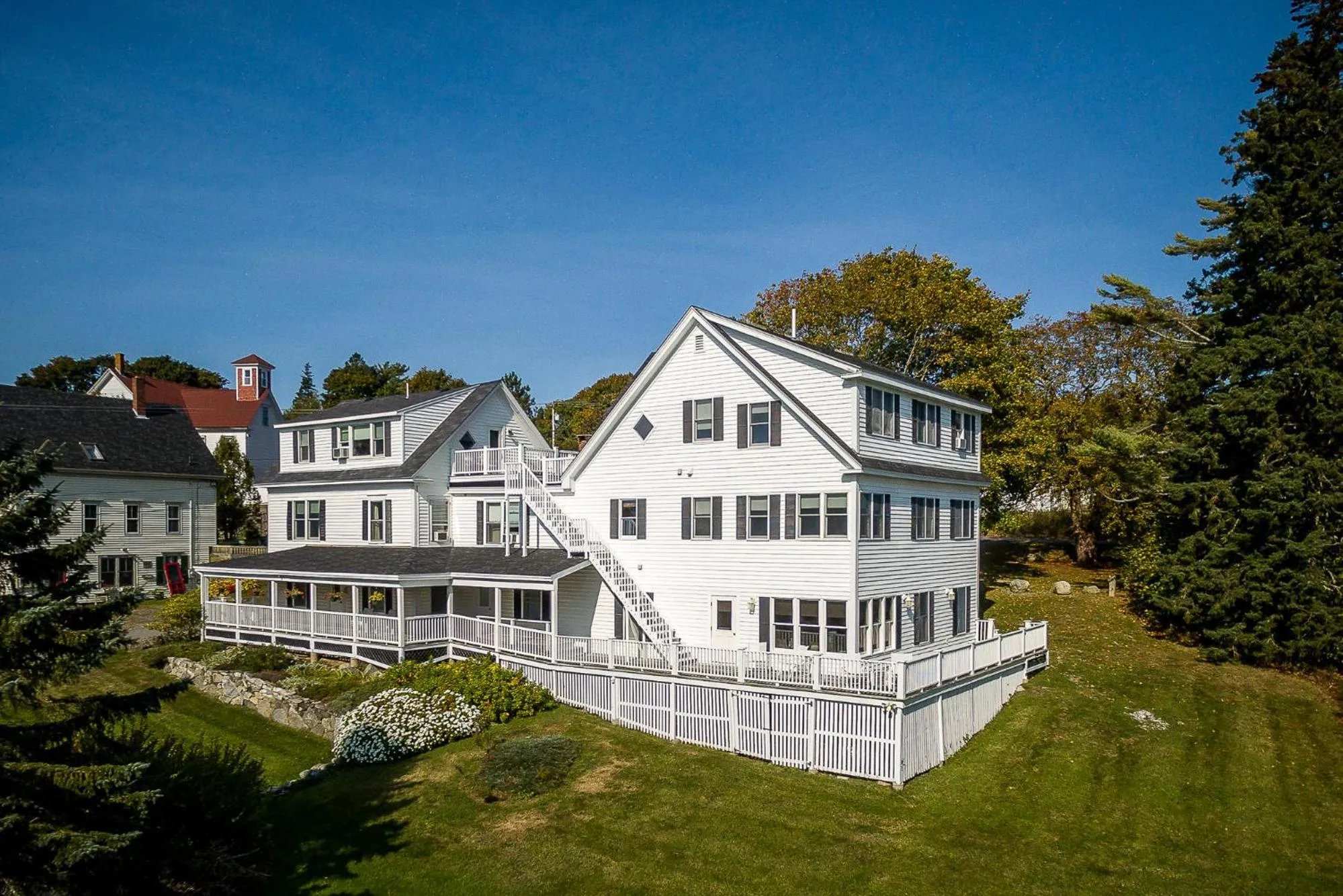 Property building in East Wind Inn & Suites