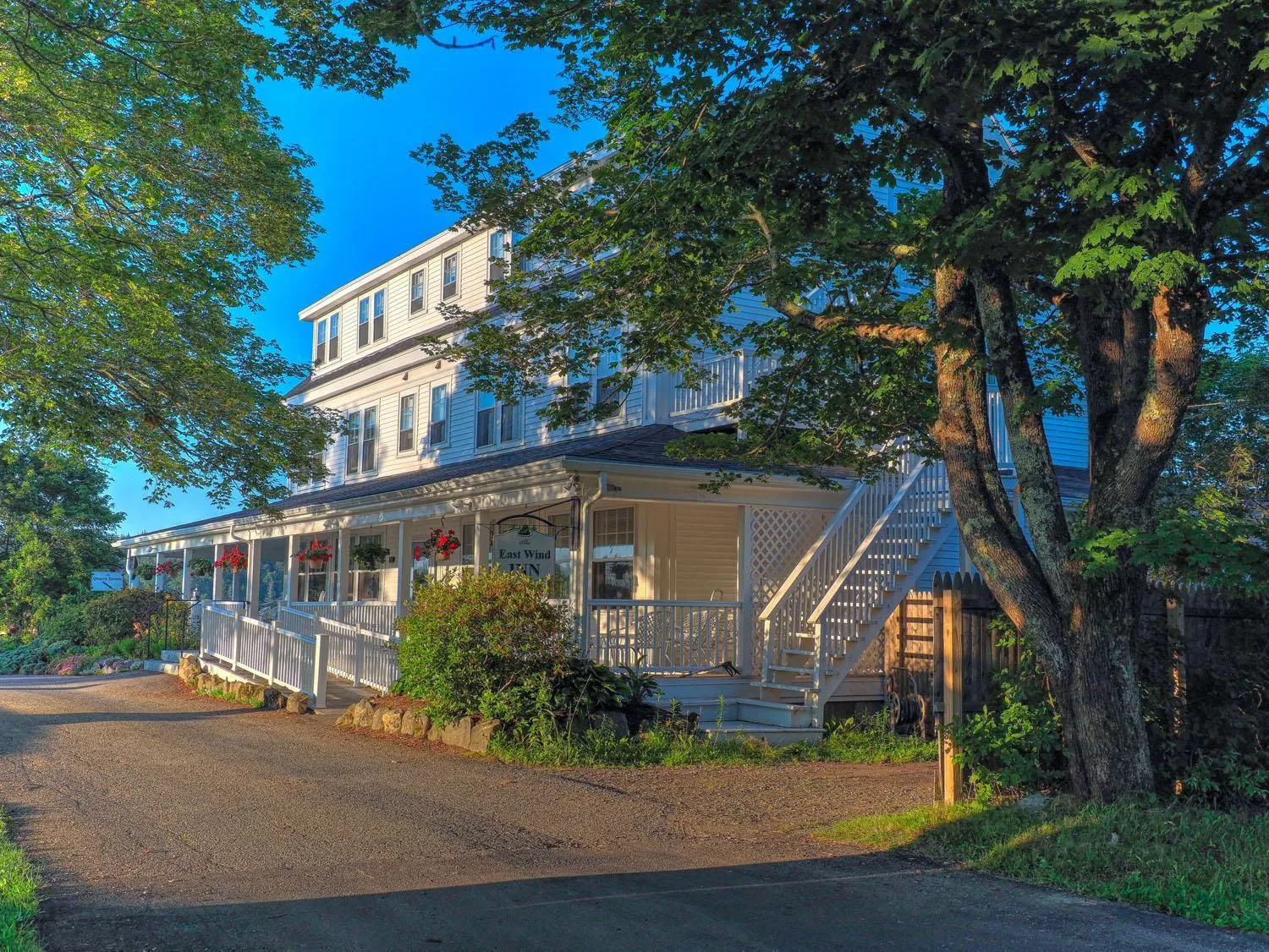 Property building in East Wind Inn & Suites