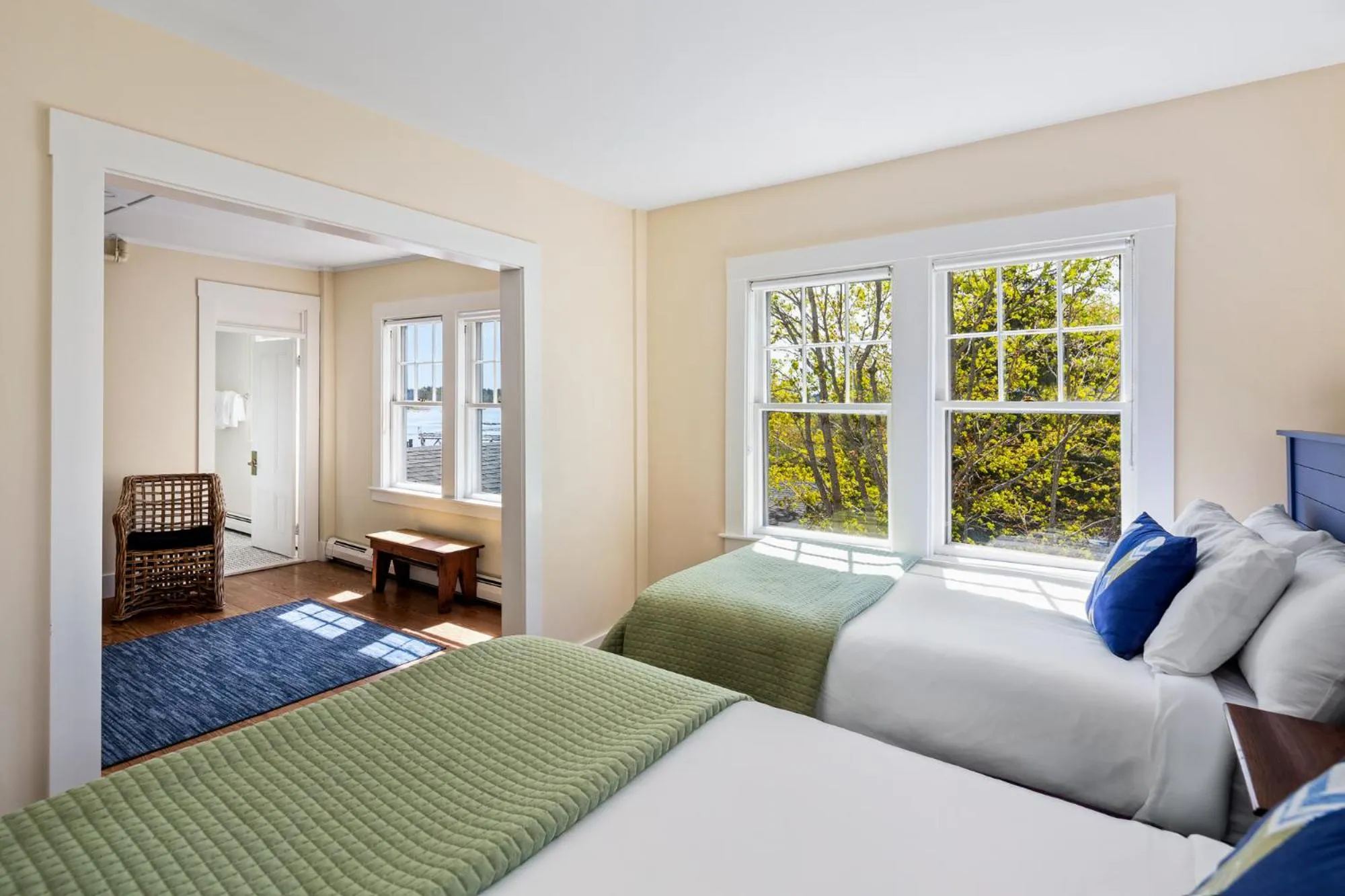 Bedroom in East Wind Inn & Suites