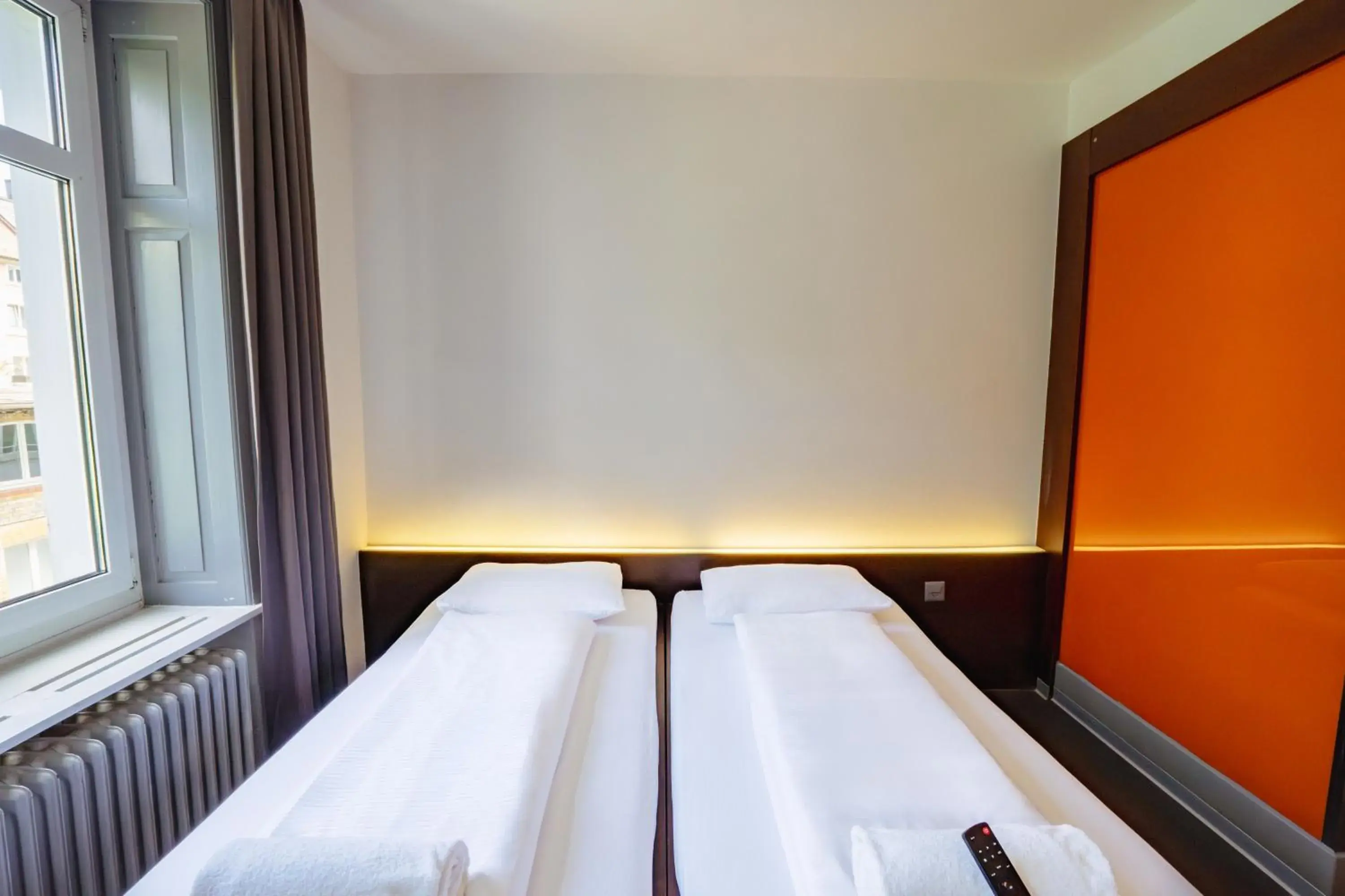 Twin Room in easyHotel Zürich City Centre Twin Room in easyHotel Zürich City Centre
