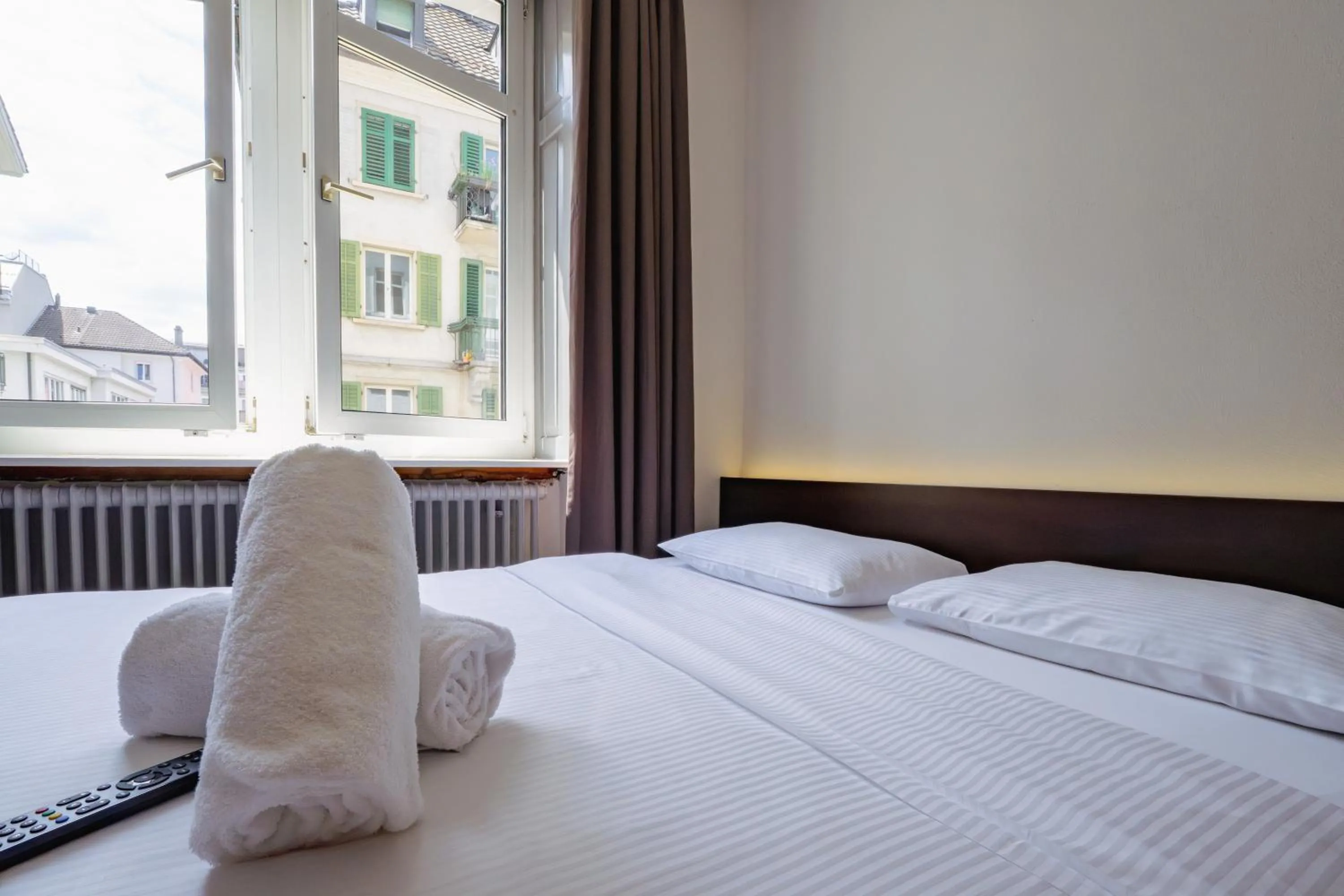 Bed in easyHotel Zürich City Centre