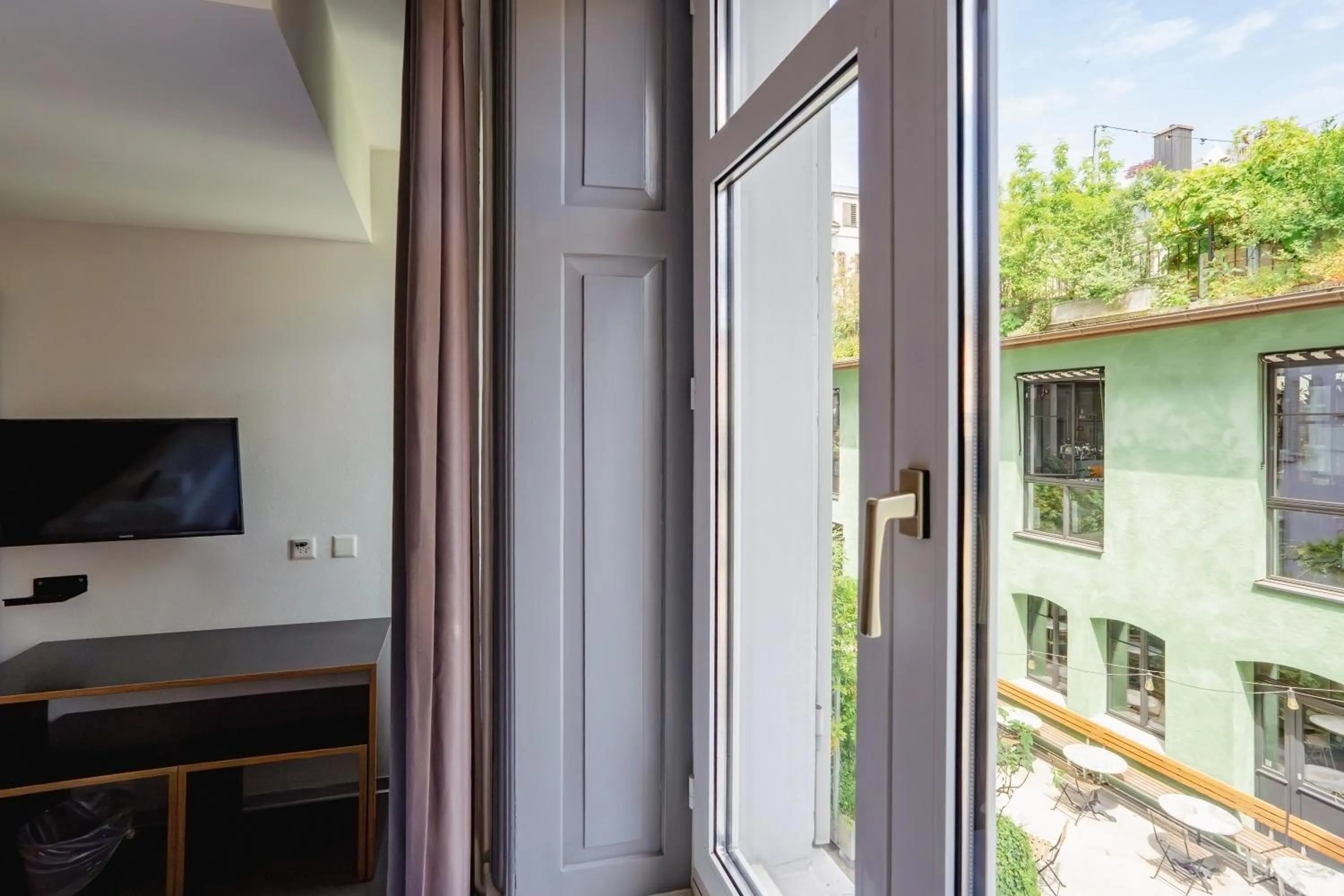 View (from property/room) in easyHotel Zürich City Centre