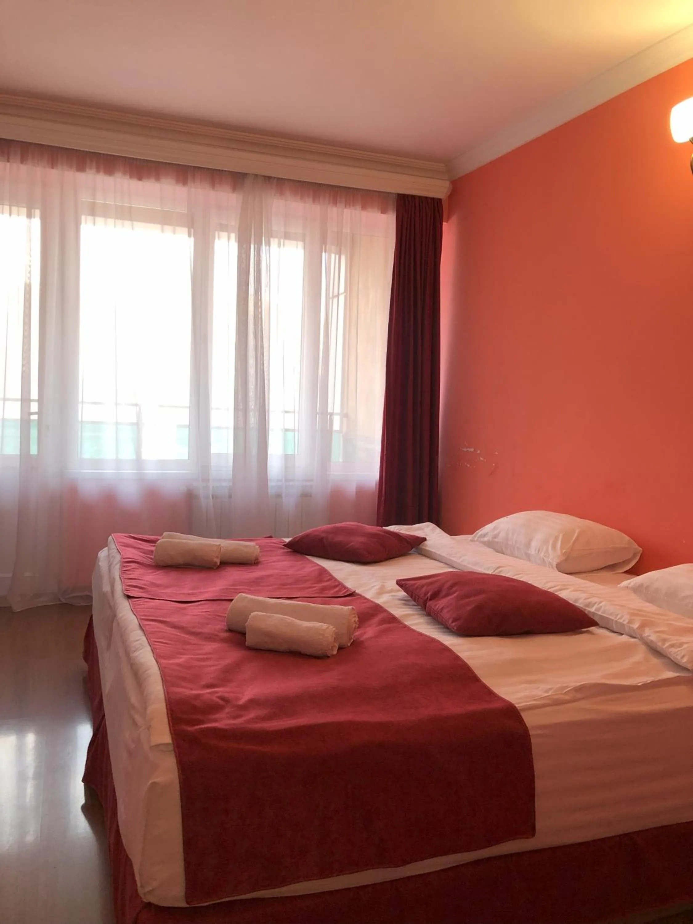 Bed in Goris Hotel