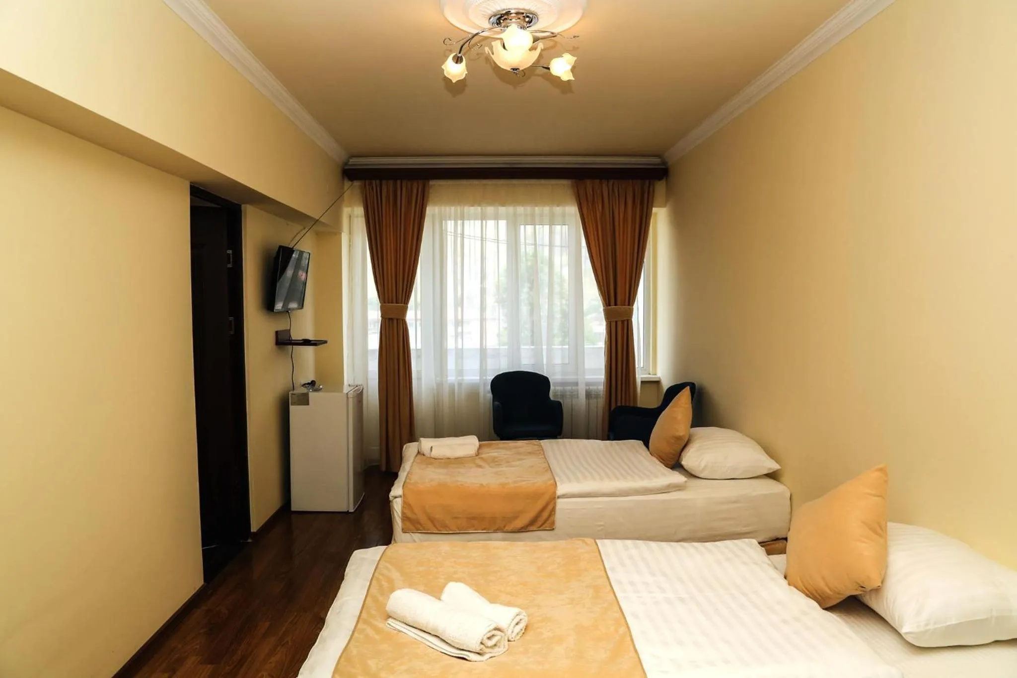Bed in Goris Hotel