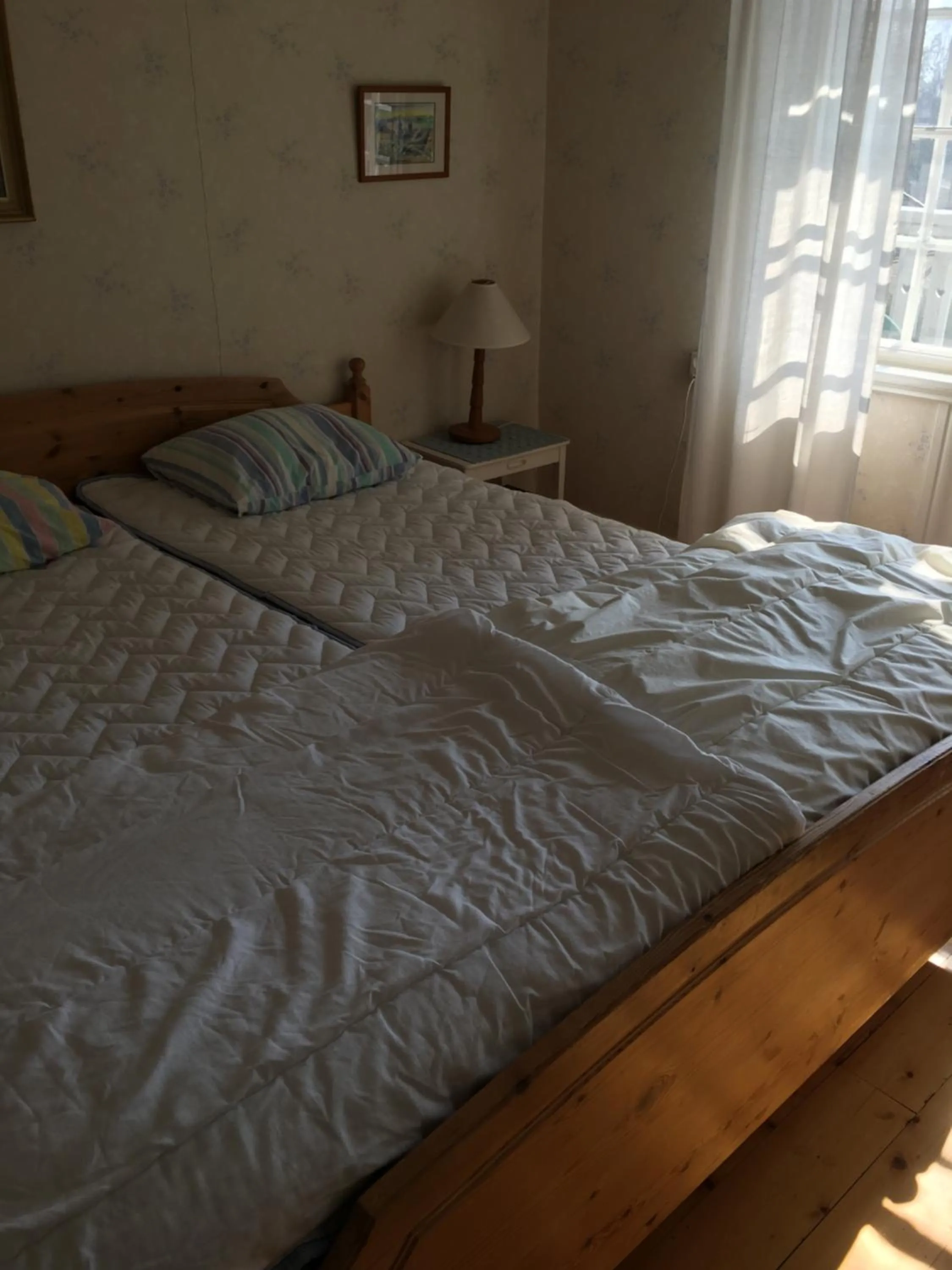 Bed in Trunna Vandrarhem & Konferens