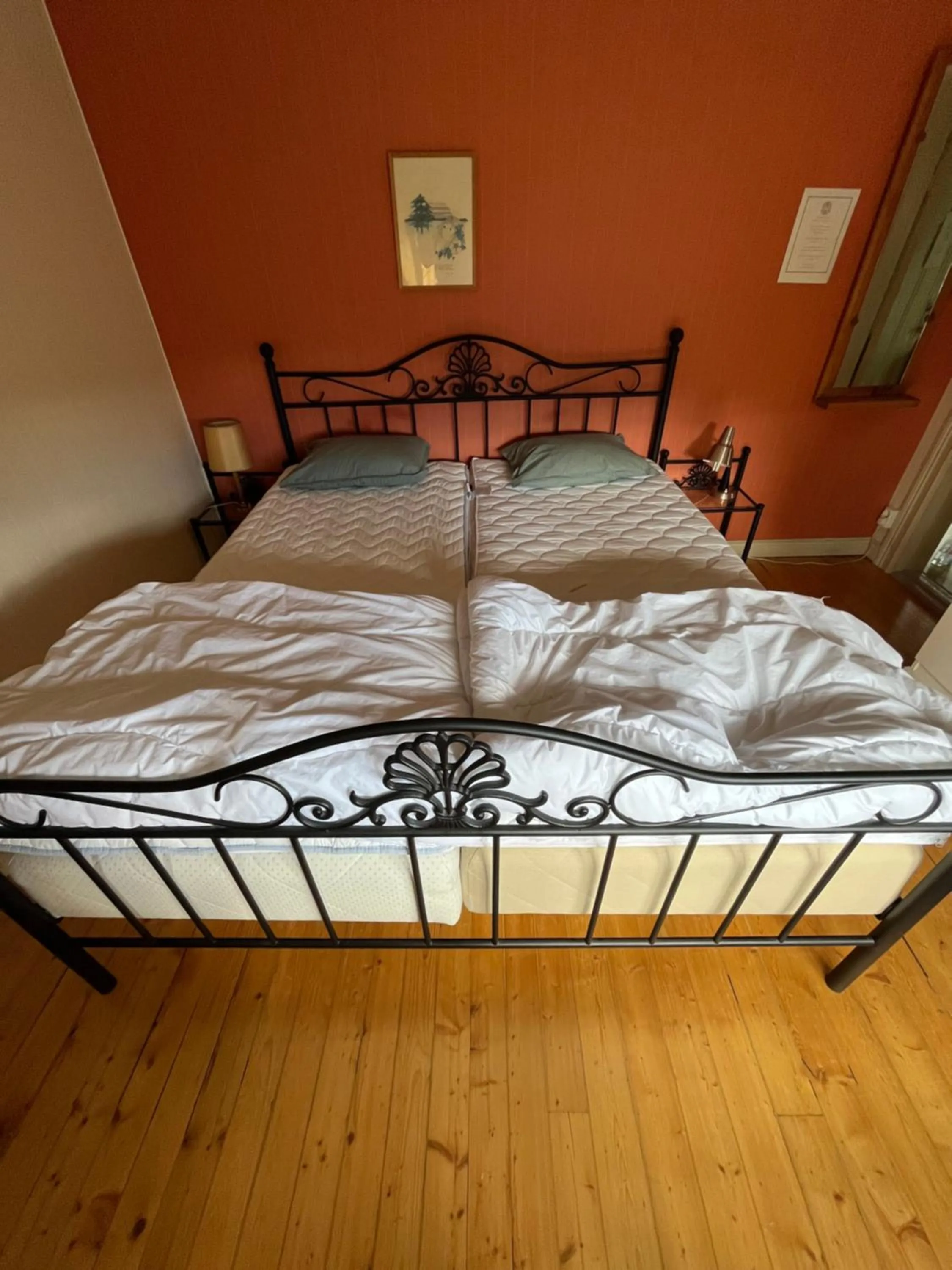 Bed in Trunna Vandrarhem & Konferens