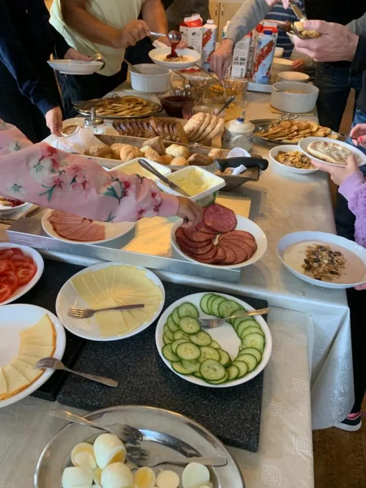 Breakfast in Trunna Vandrarhem & Konferens