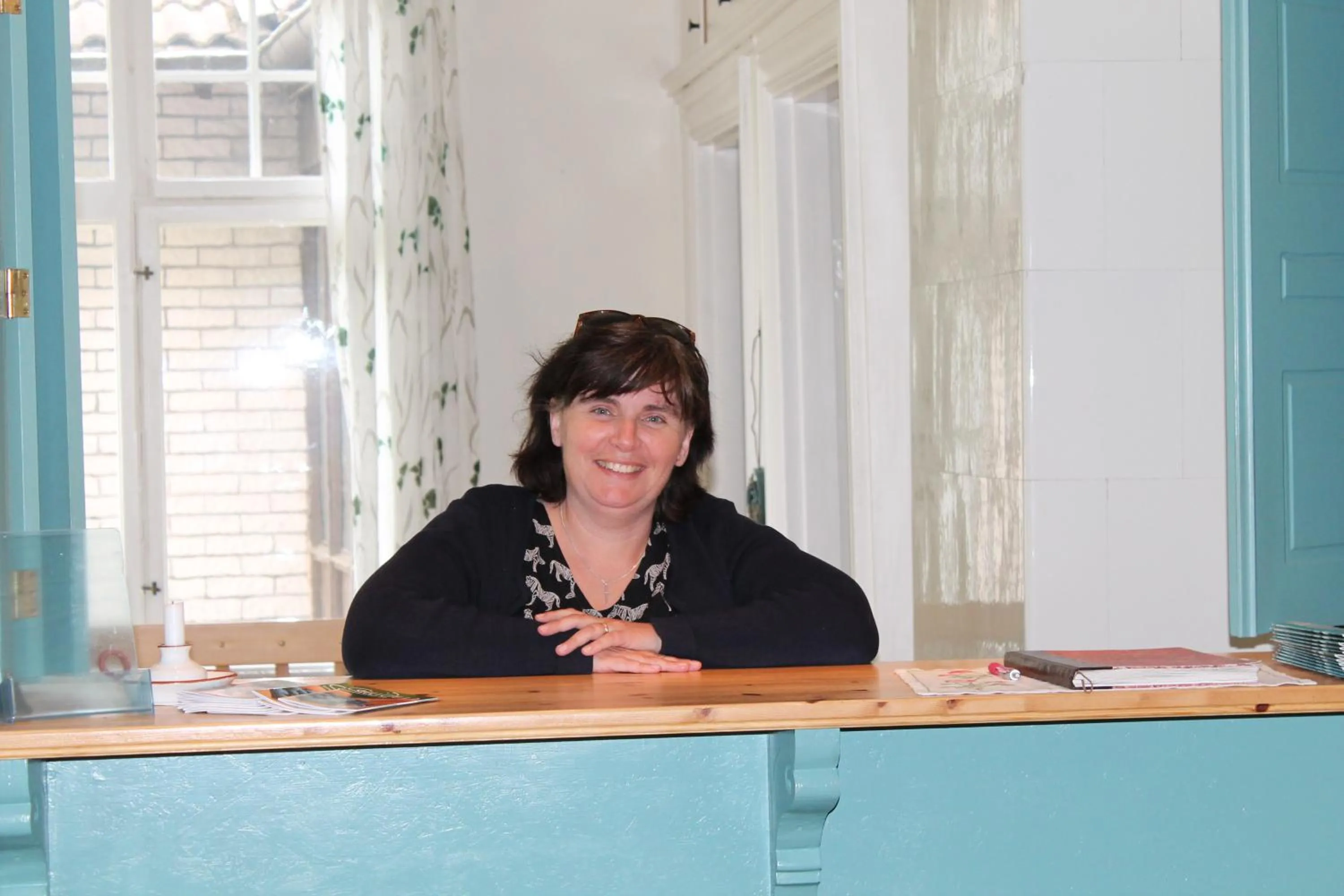 Lobby or reception in Trunna Vandrarhem & Konferens