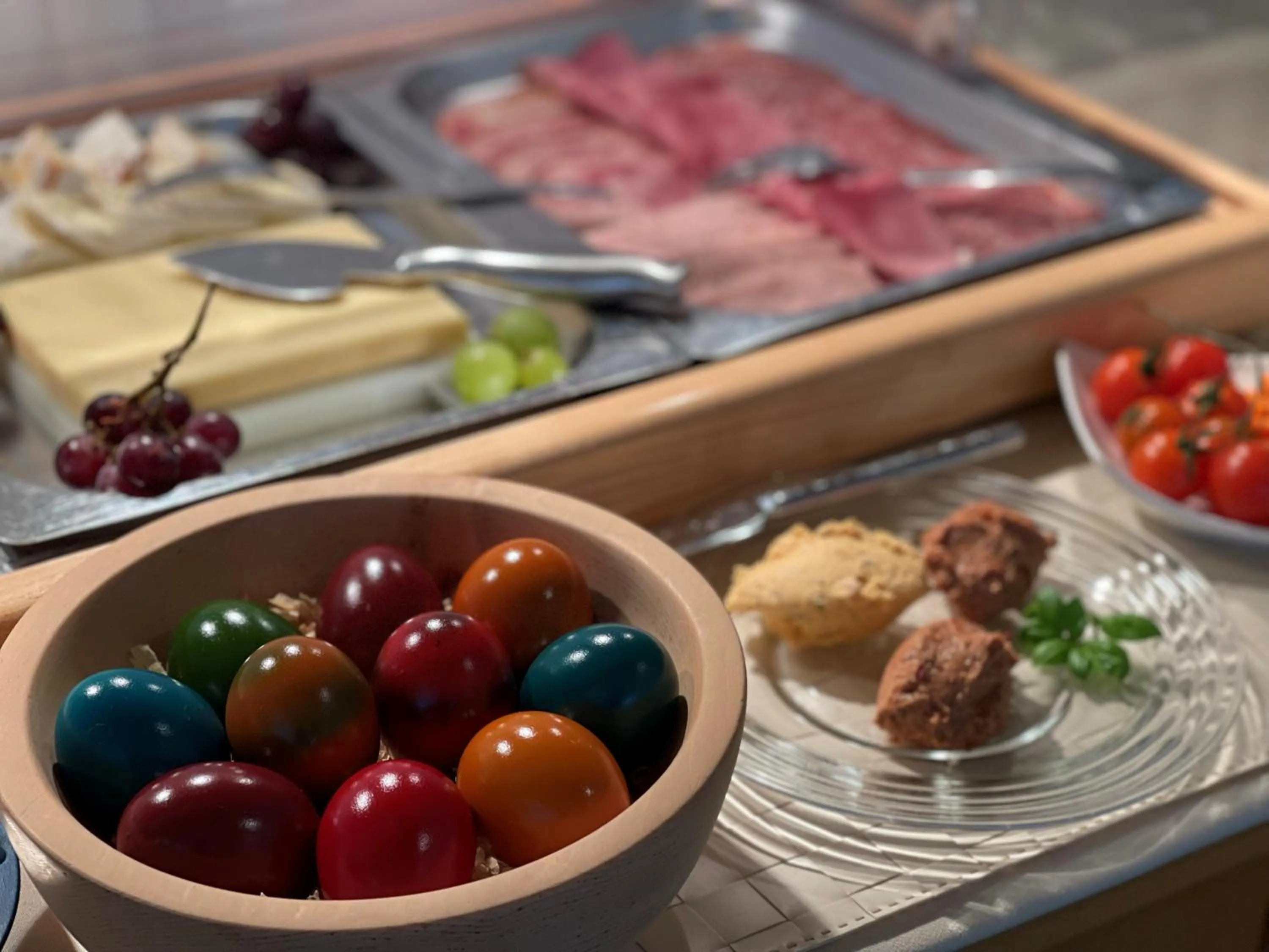 Buffet breakfast in Hotel Garni Burger