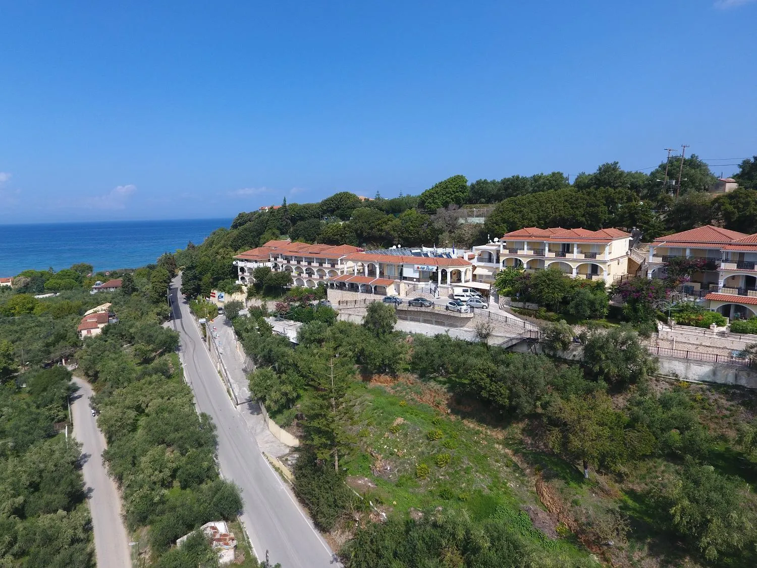 Facade/entrance in Zante Palace