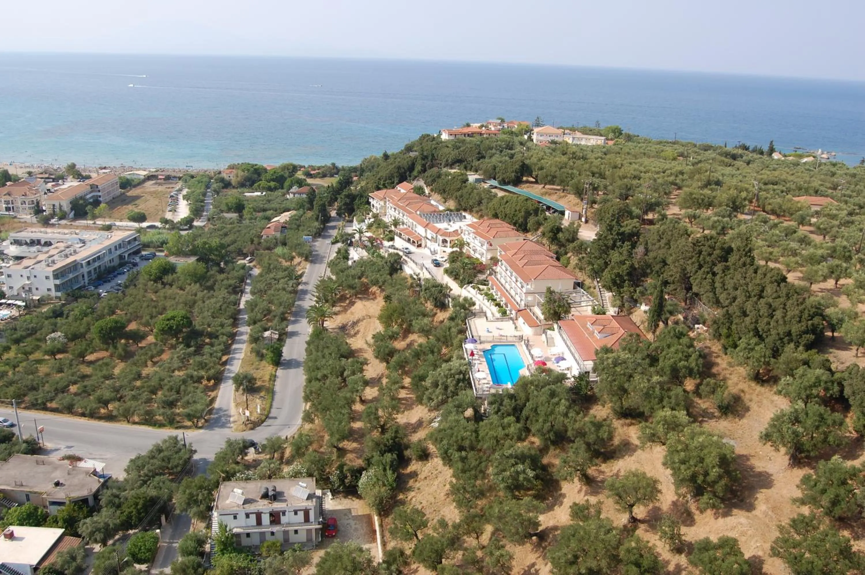 Bird's eye view in Zante Palace