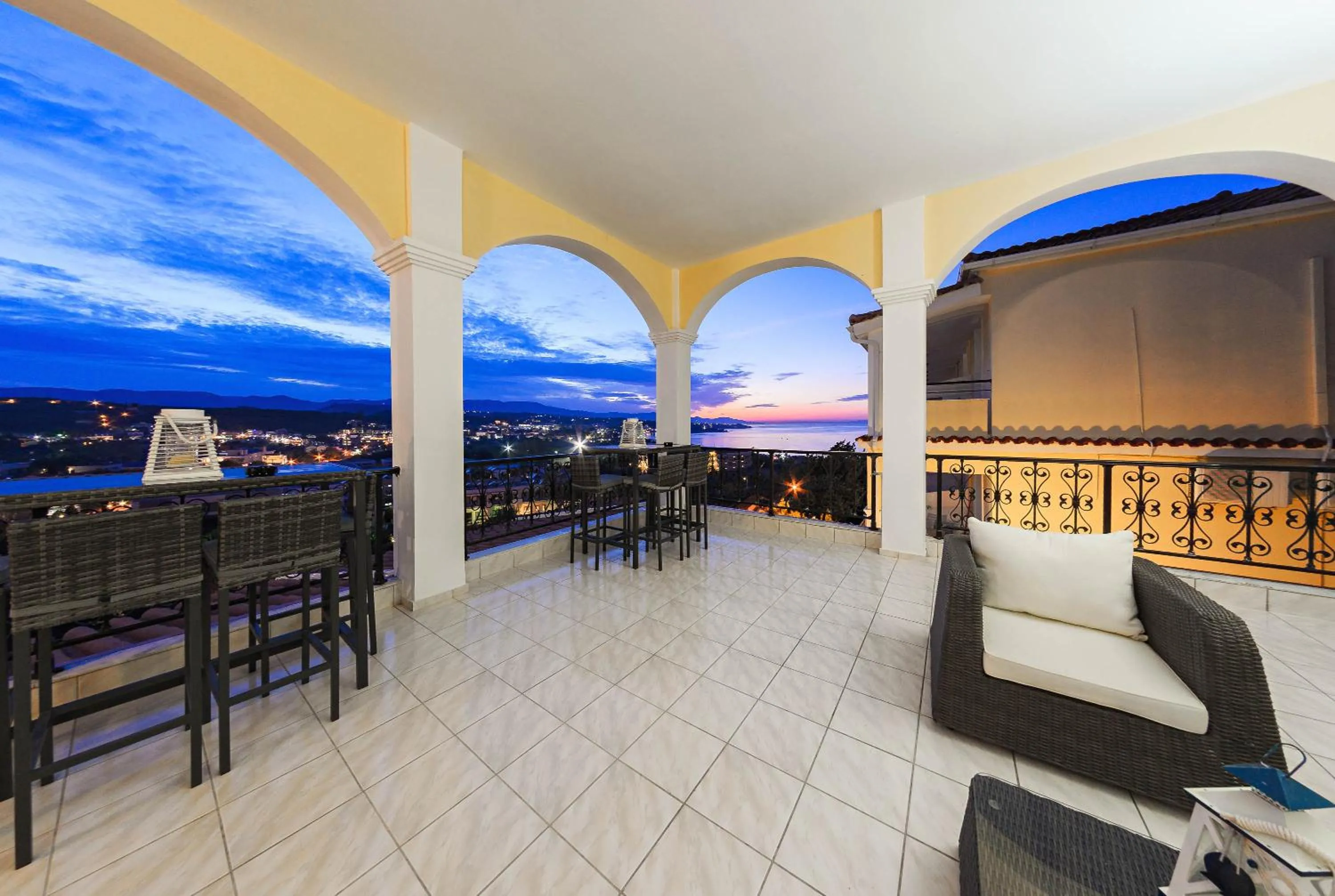 Balcony/Terrace in Zante Palace