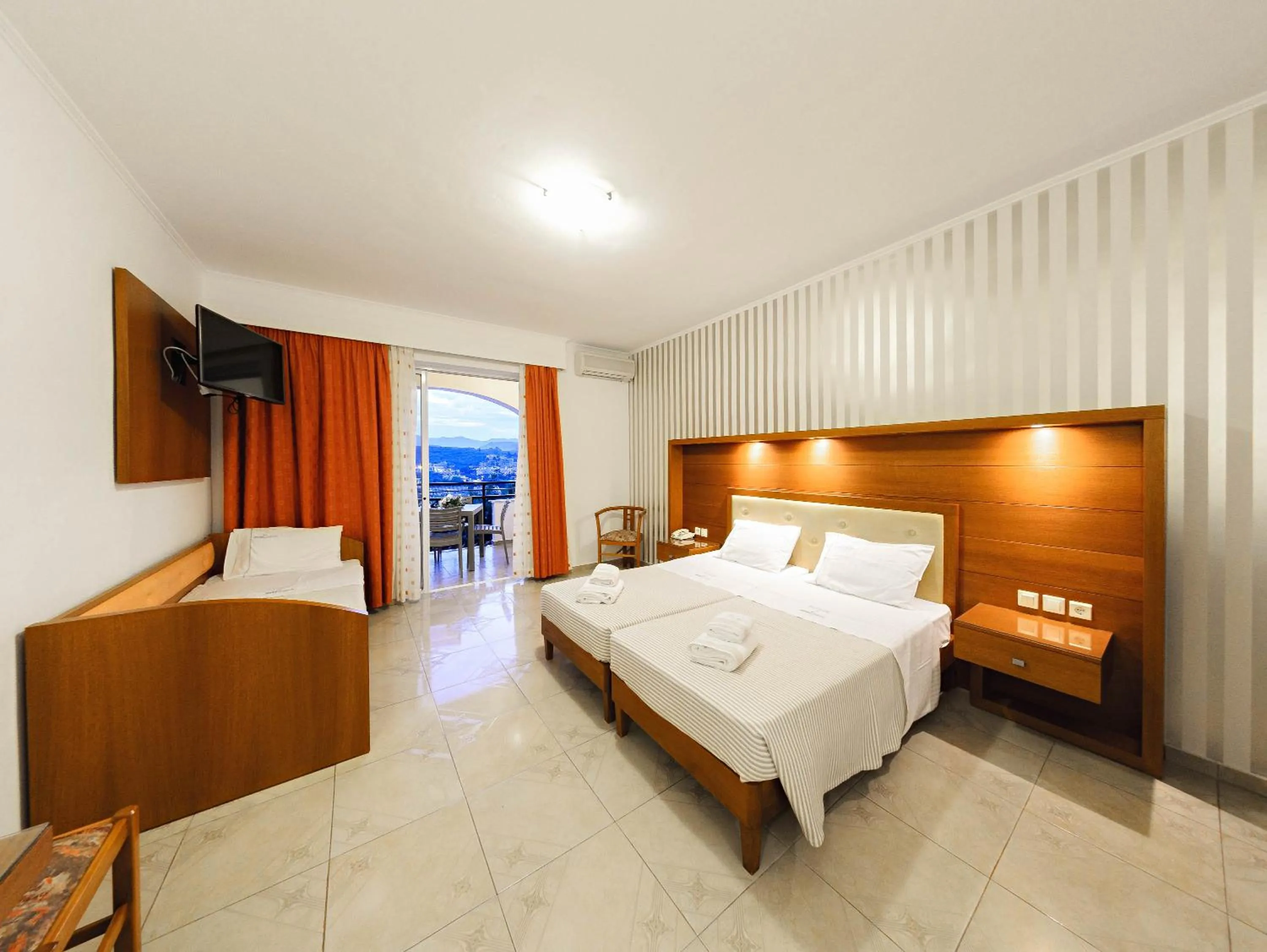 Bedroom, Bed in Zante Palace