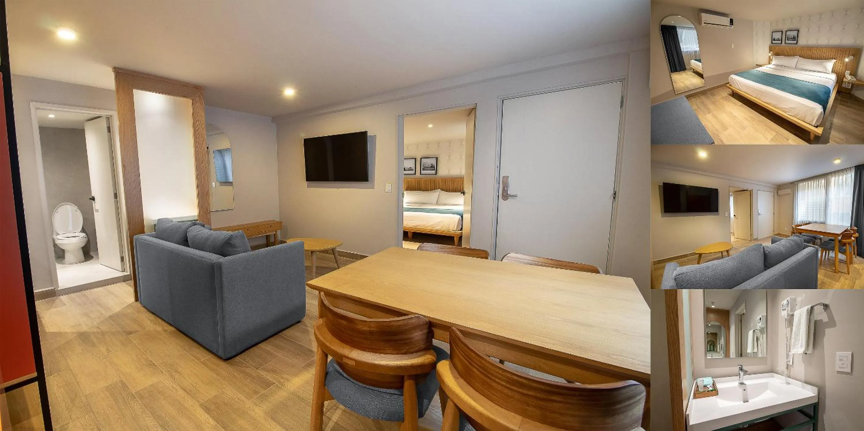 Communal lounge/ TV room in Hotel Fuente Del Bosque