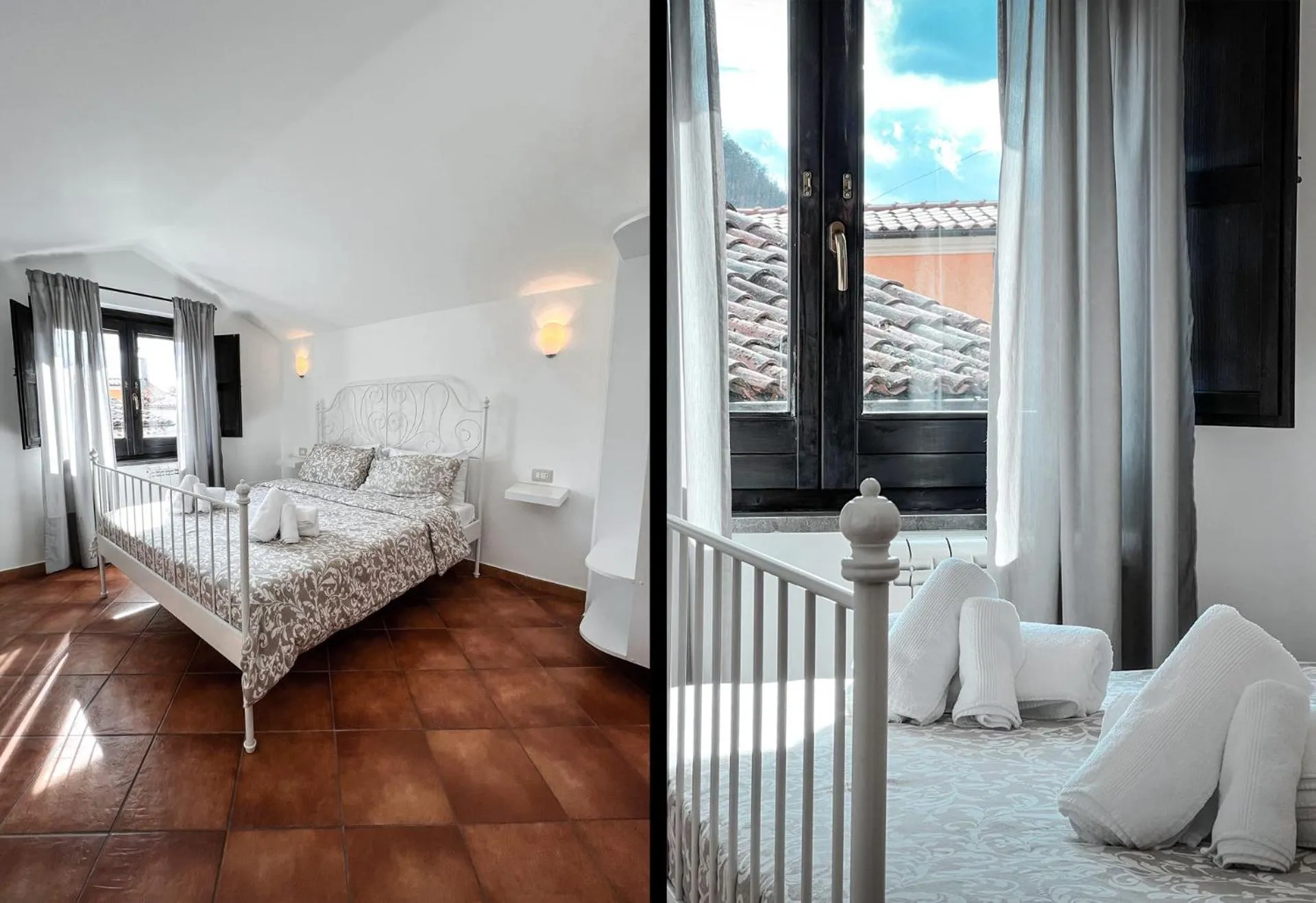 Bedroom, Bed in Guarda Che Luna