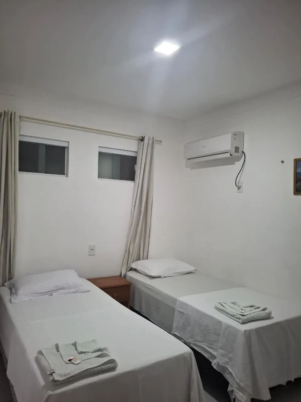 Bed in Pousada Vilas Boas