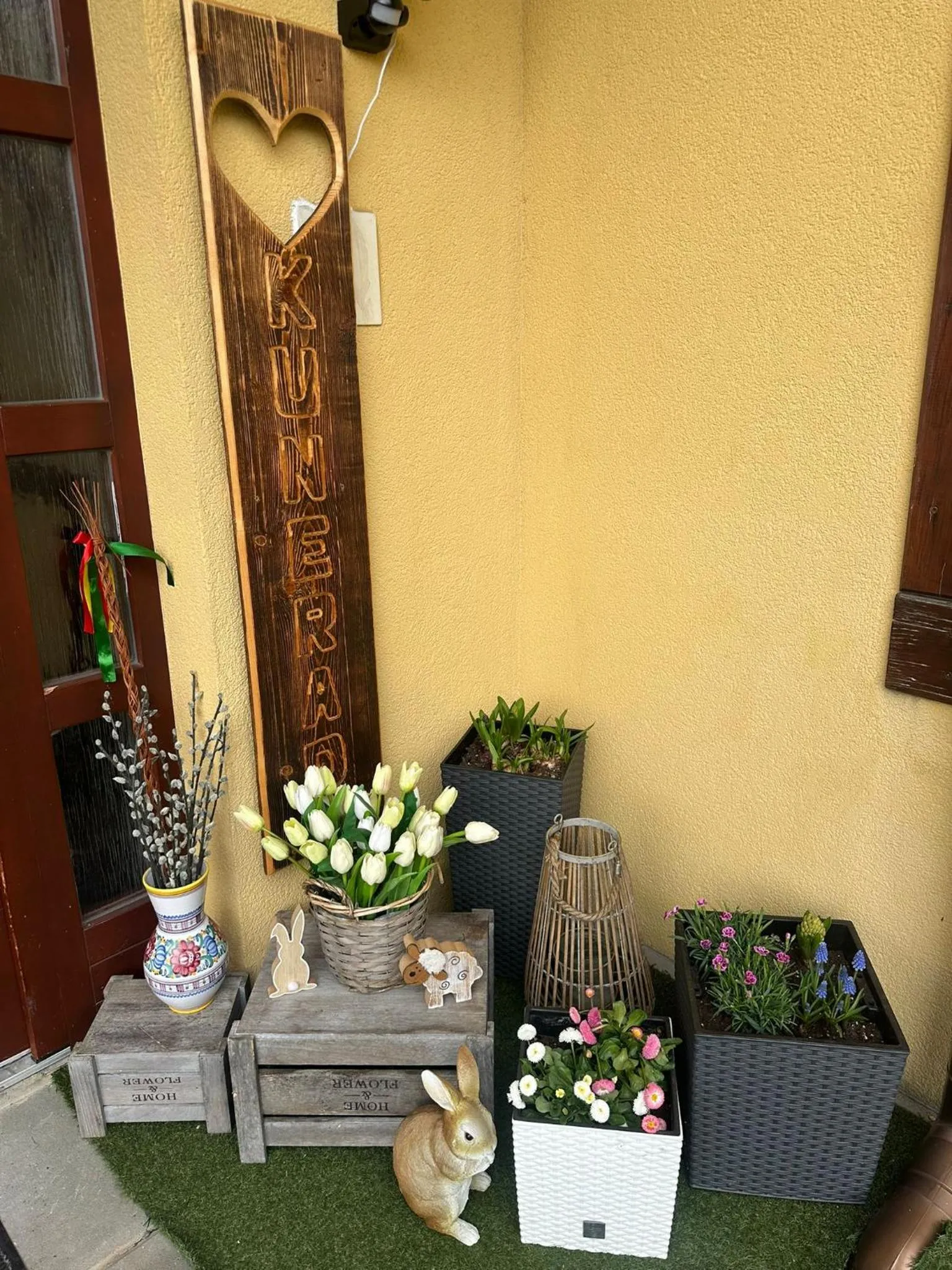 Spring in Pension Villa Kunerad