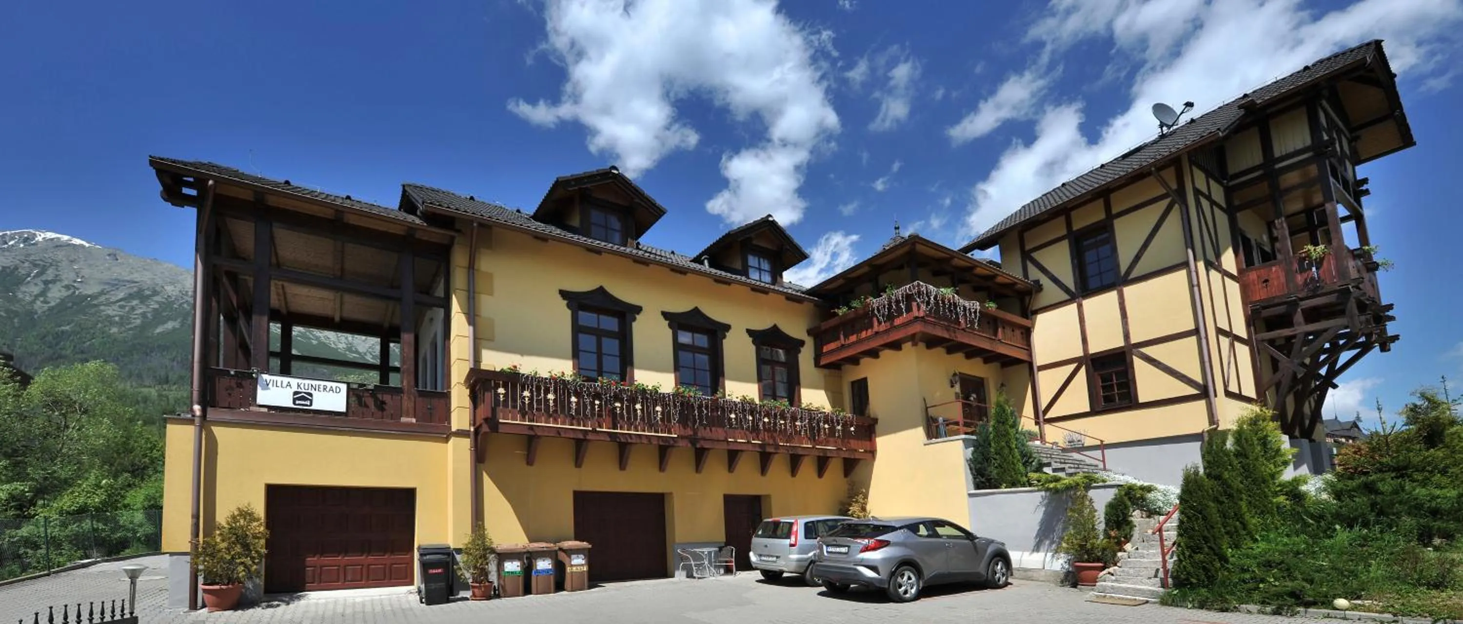 Off site in Pension Villa Kunerad