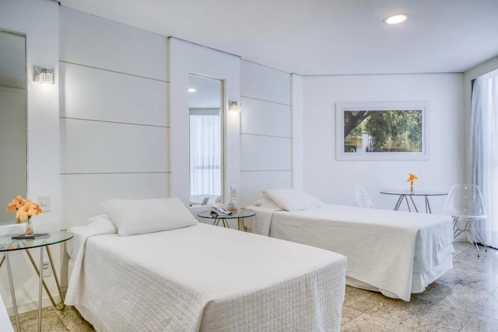 Bed in Hotel Brisa Tower Maceió