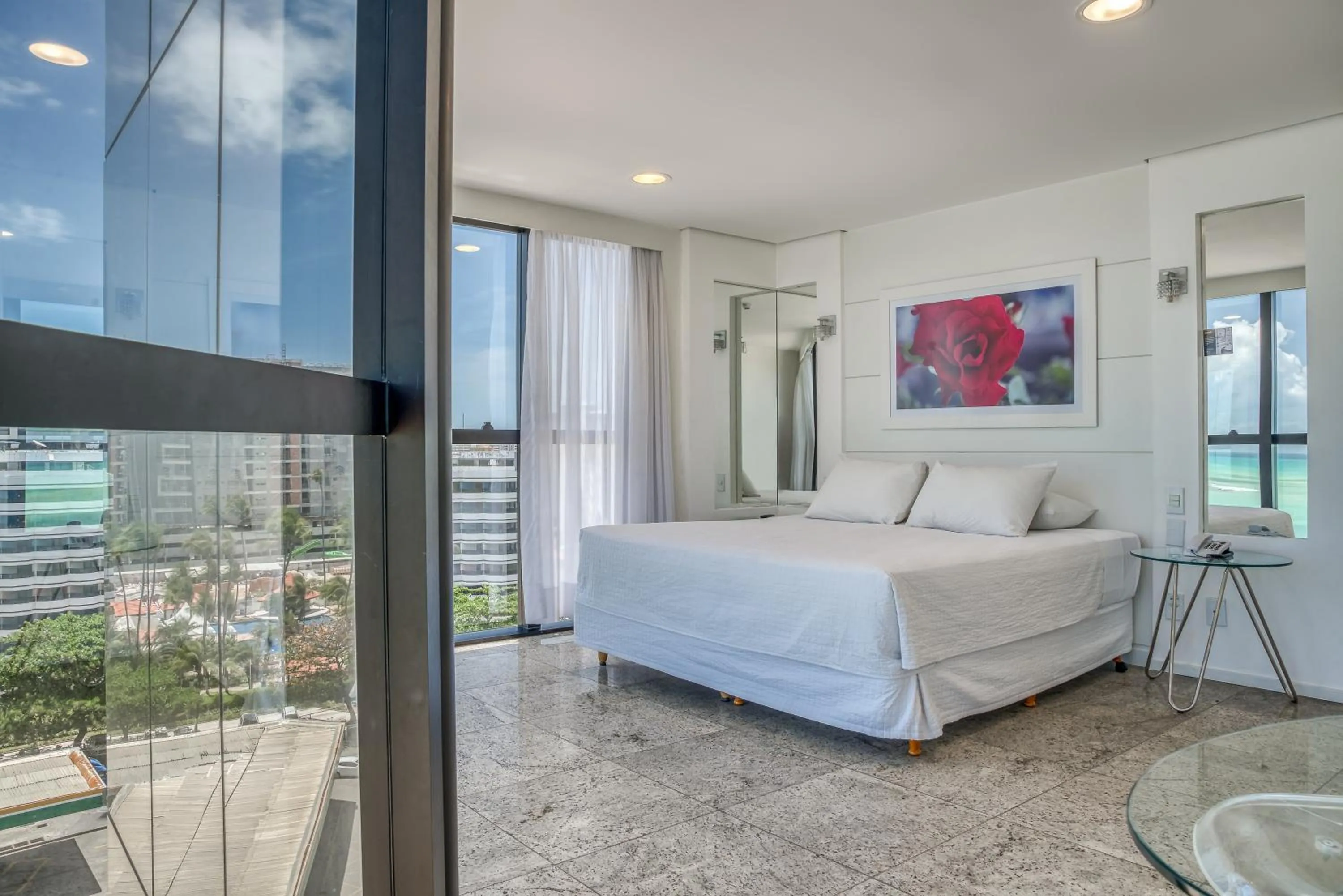 Bed in Hotel Brisa Tower Maceió