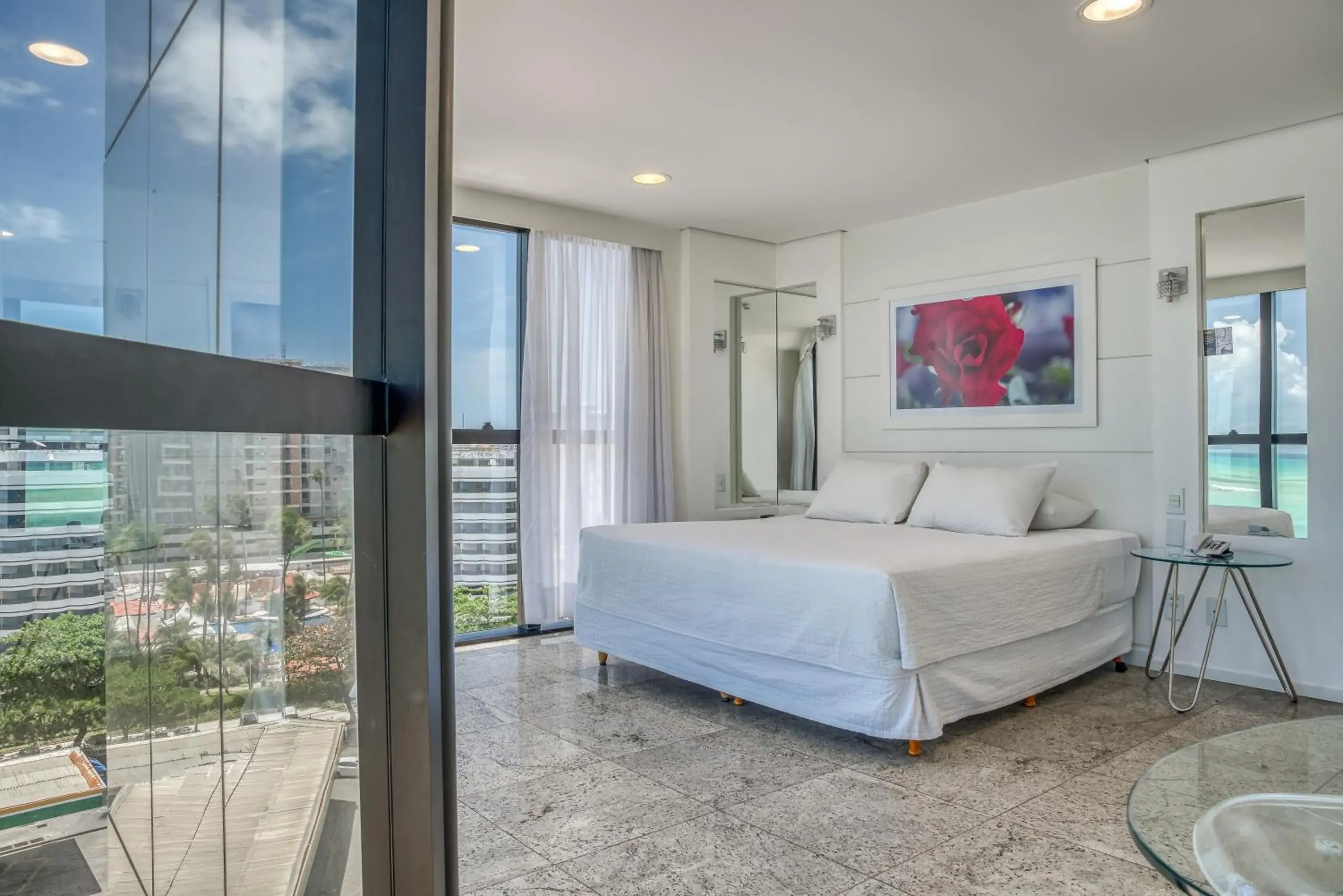 Bed in Hotel Brisa Tower Maceió Bed in Hotel Brisa Tower Maceió