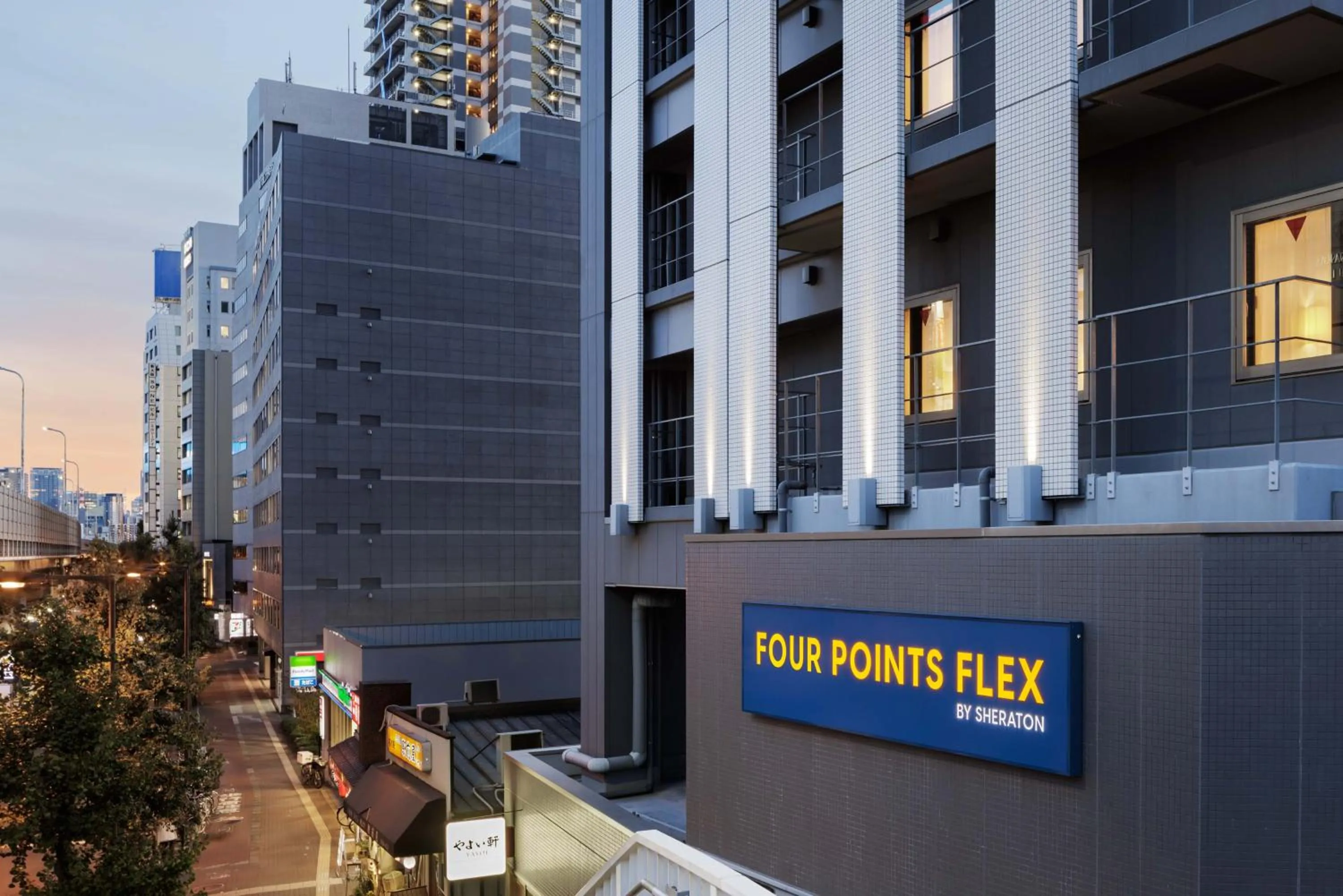Property building in Four Points Flex by Sheraton Shin Osaka