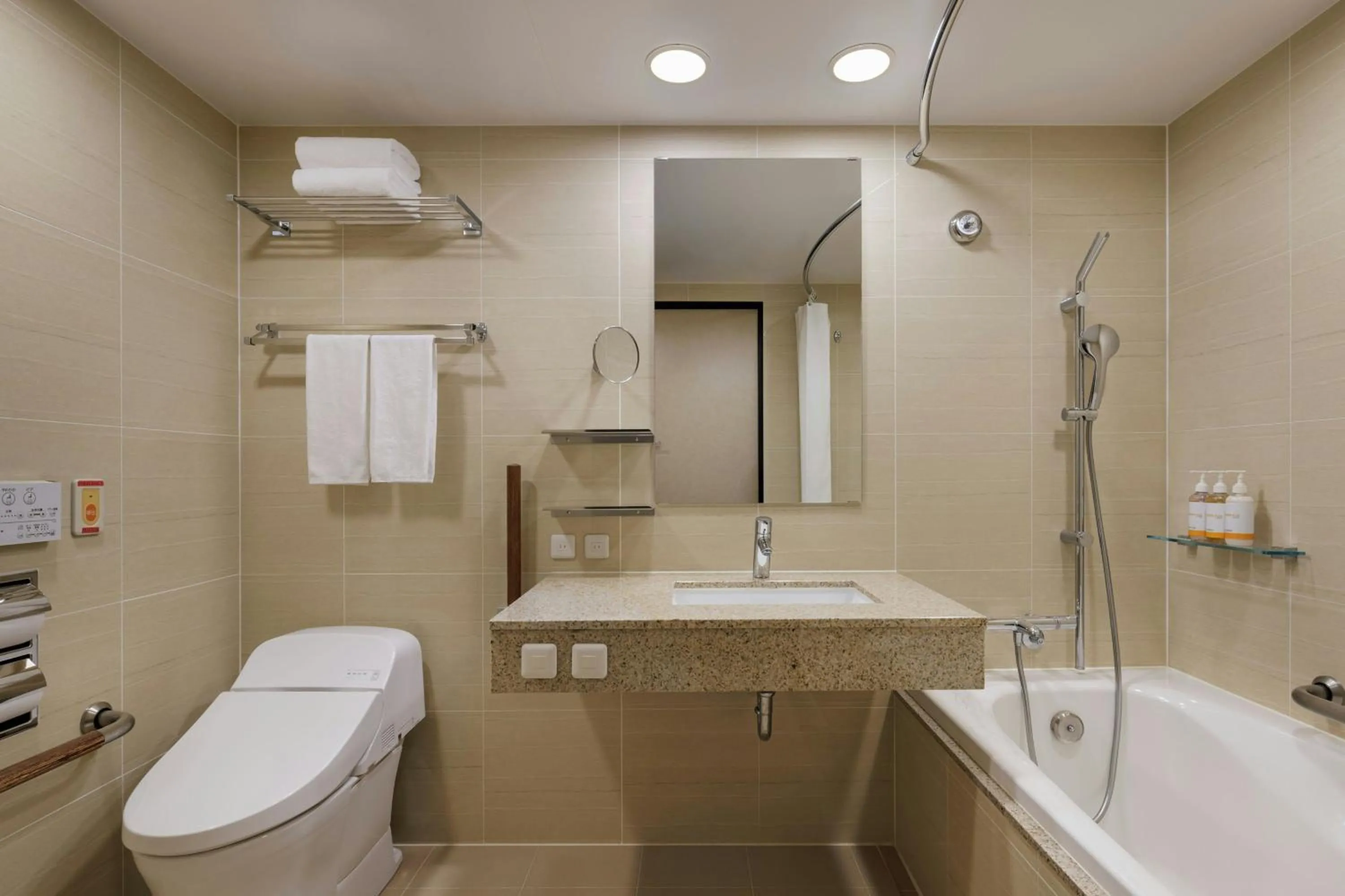 Bathroom in Four Points Flex by Sheraton Shin Osaka