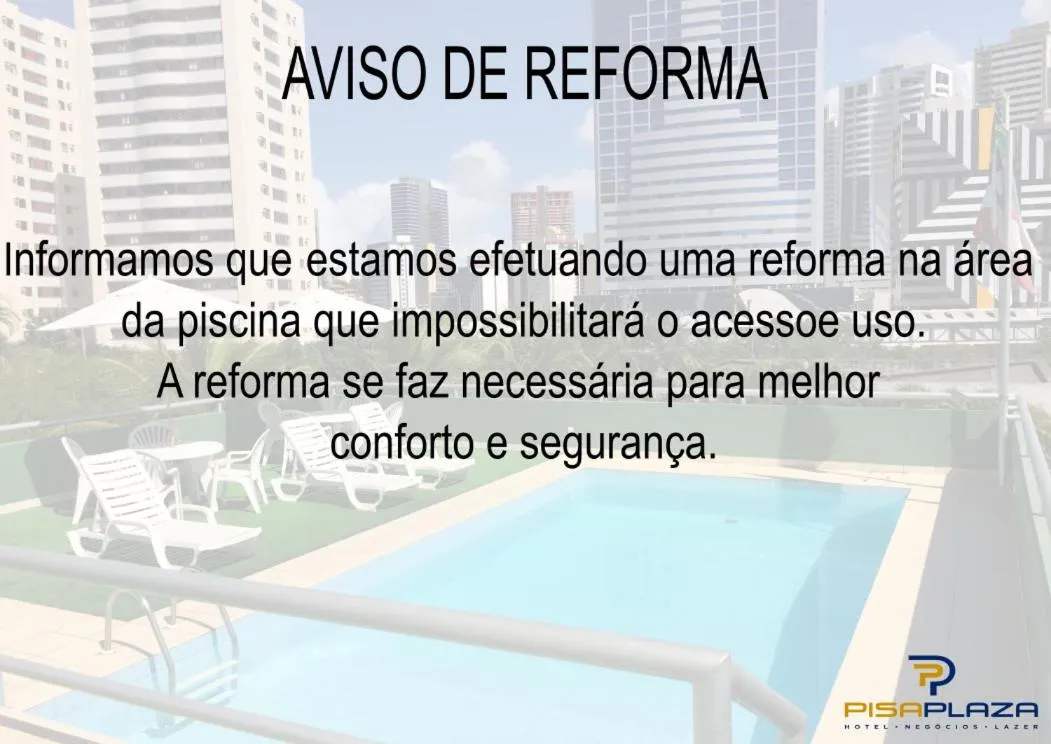 Swimming pool in Pisa Plaza Hotel