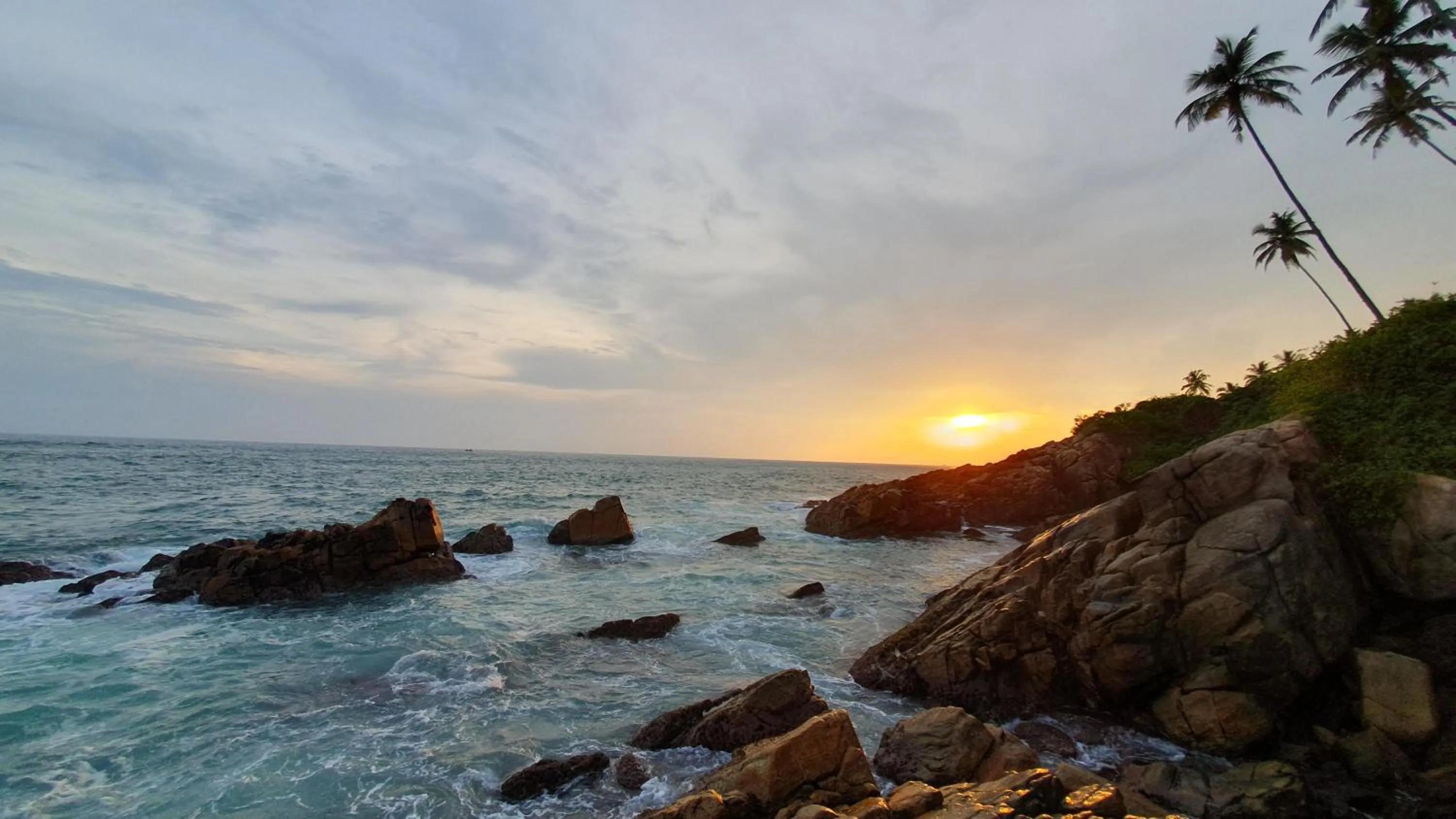 Beach in Coastal Villa Mirissa