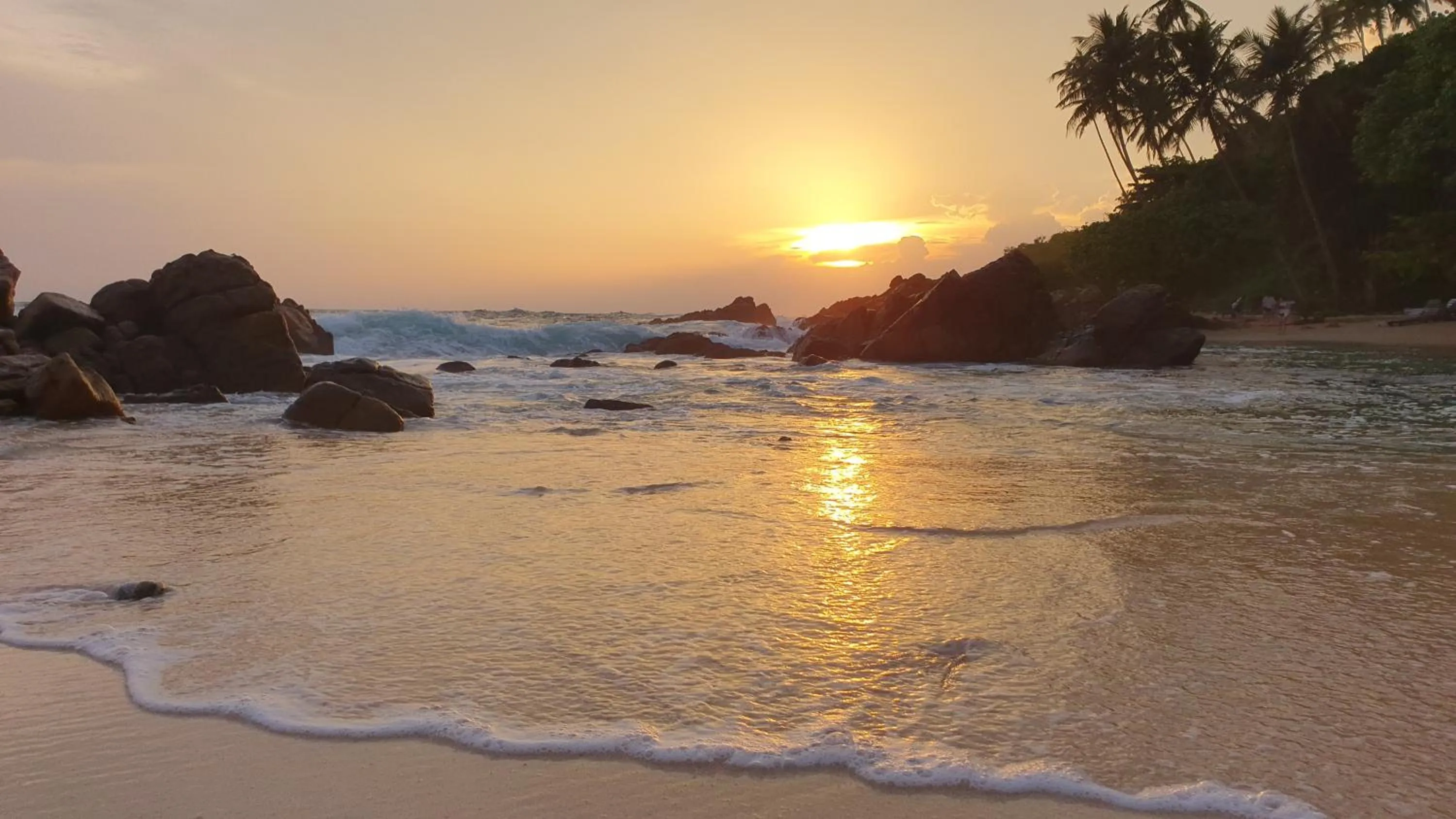 Beach in Coastal Villa Mirissa